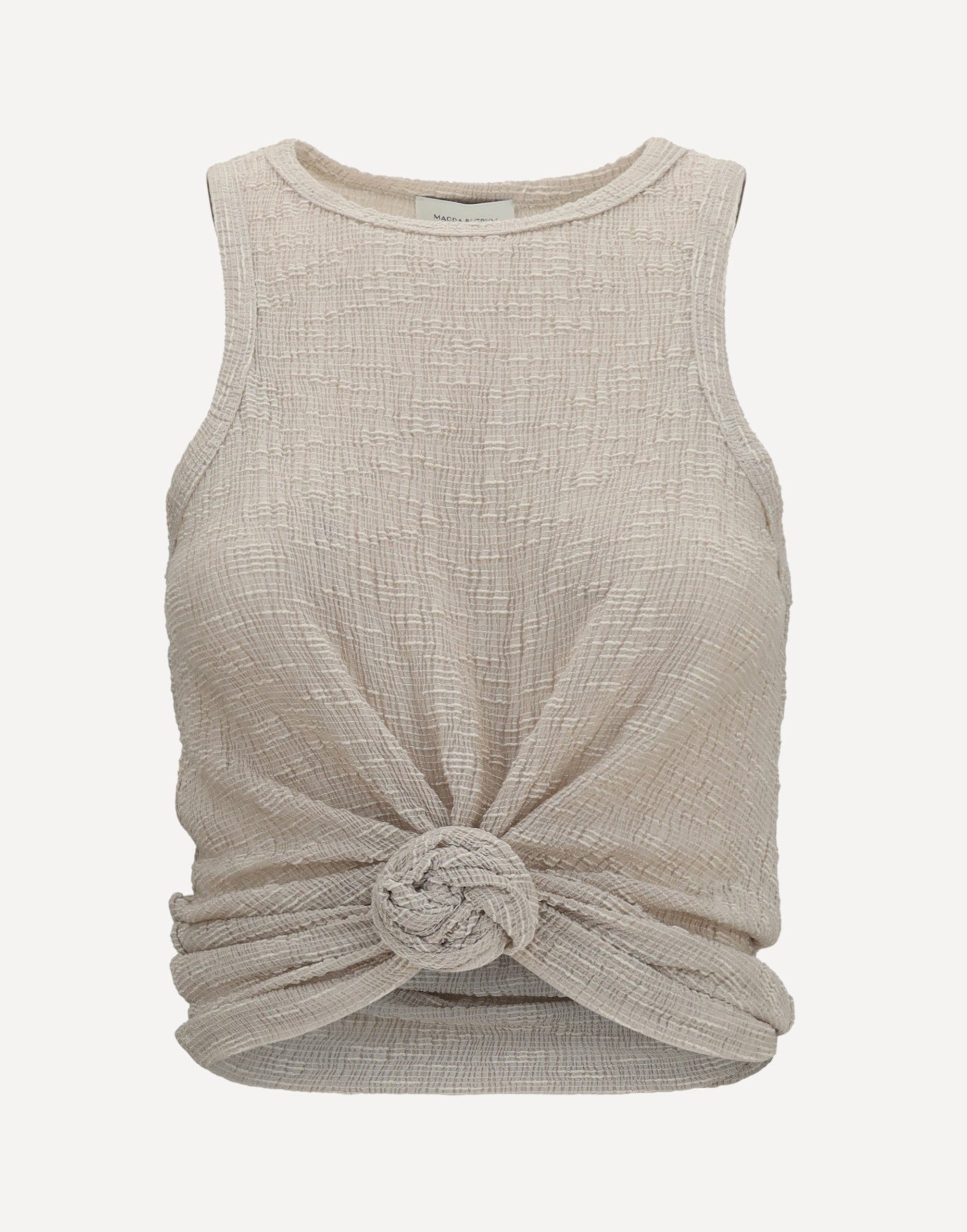 Magda Butrym Crêpe Top With Knot