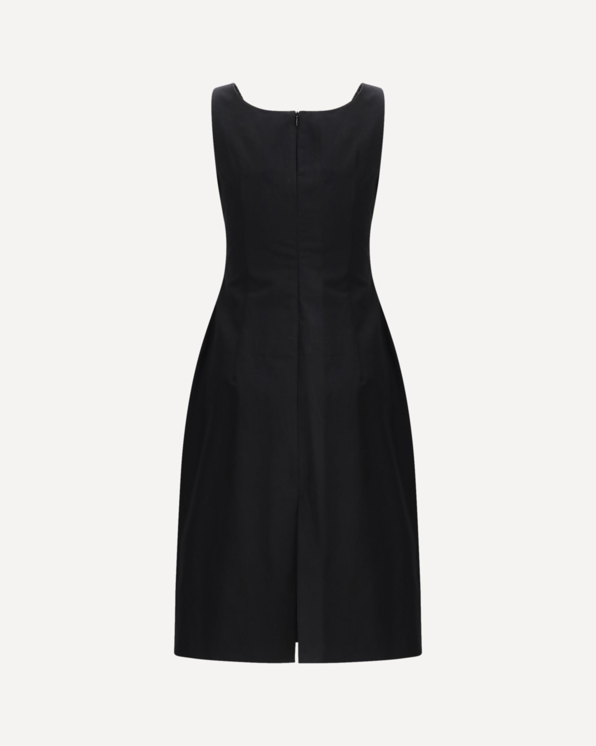 Magda Butrym Draped Neckline Sleeveless Sheath Dress - alternate view