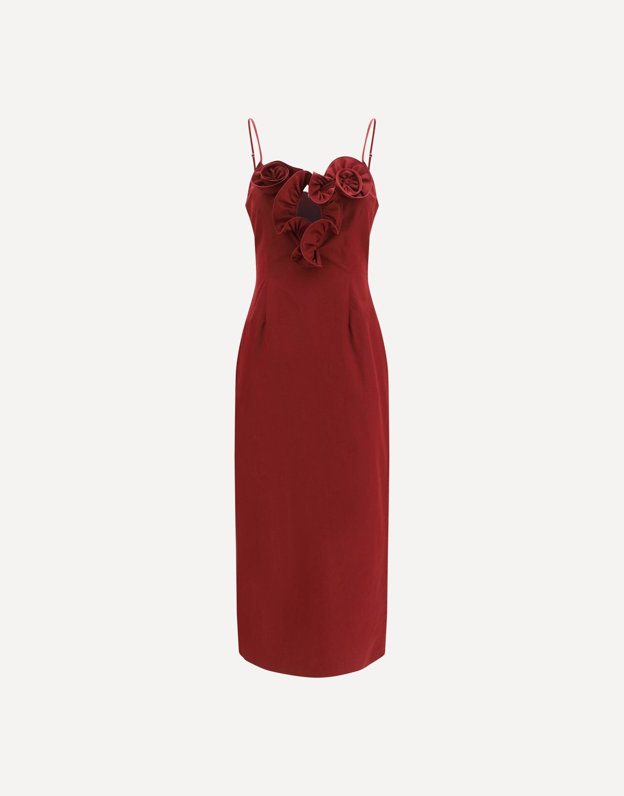 Magda Butrym Midikleid mit Blumen-Detail