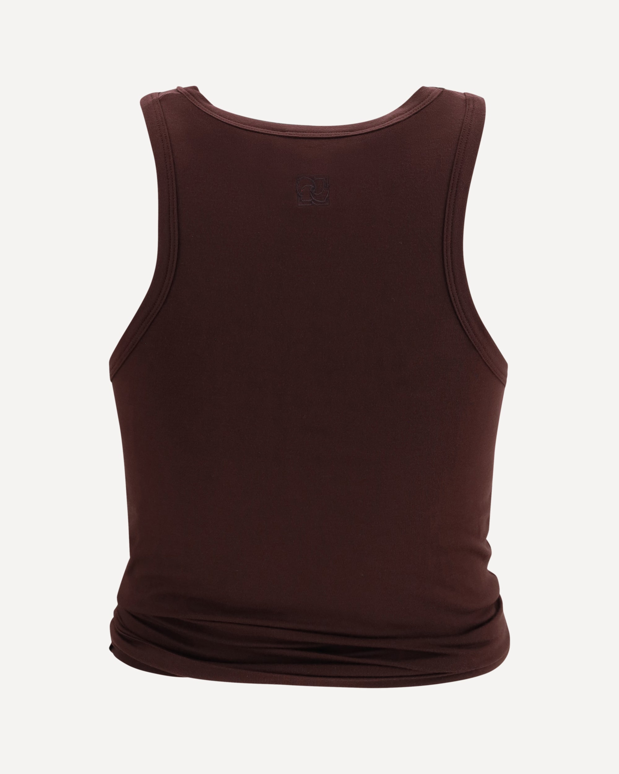 Magda Butrym Knotted Cotton Tank Top