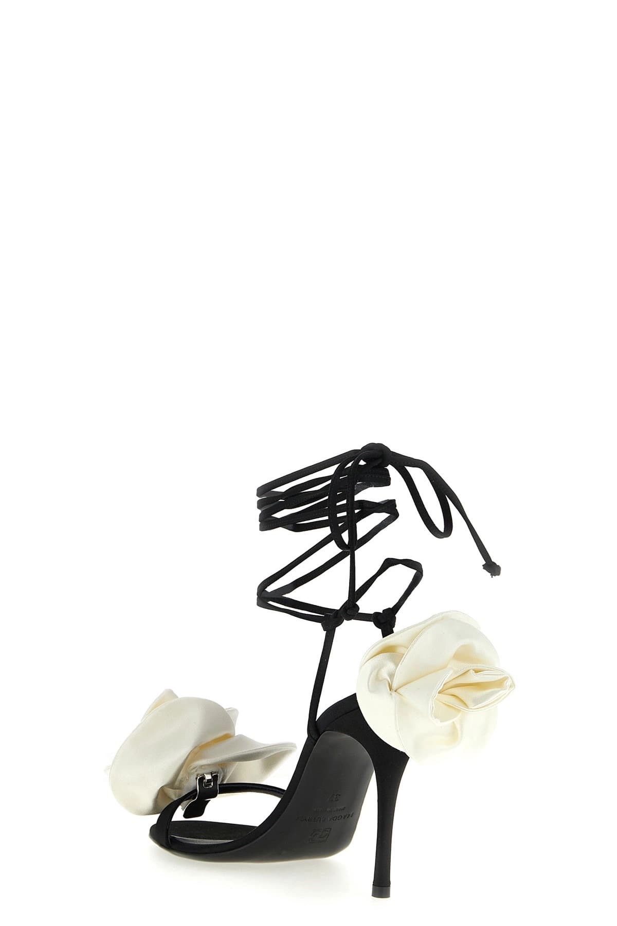 Magda Butrym Magda Butrym Satin Ankle Strap Sandals