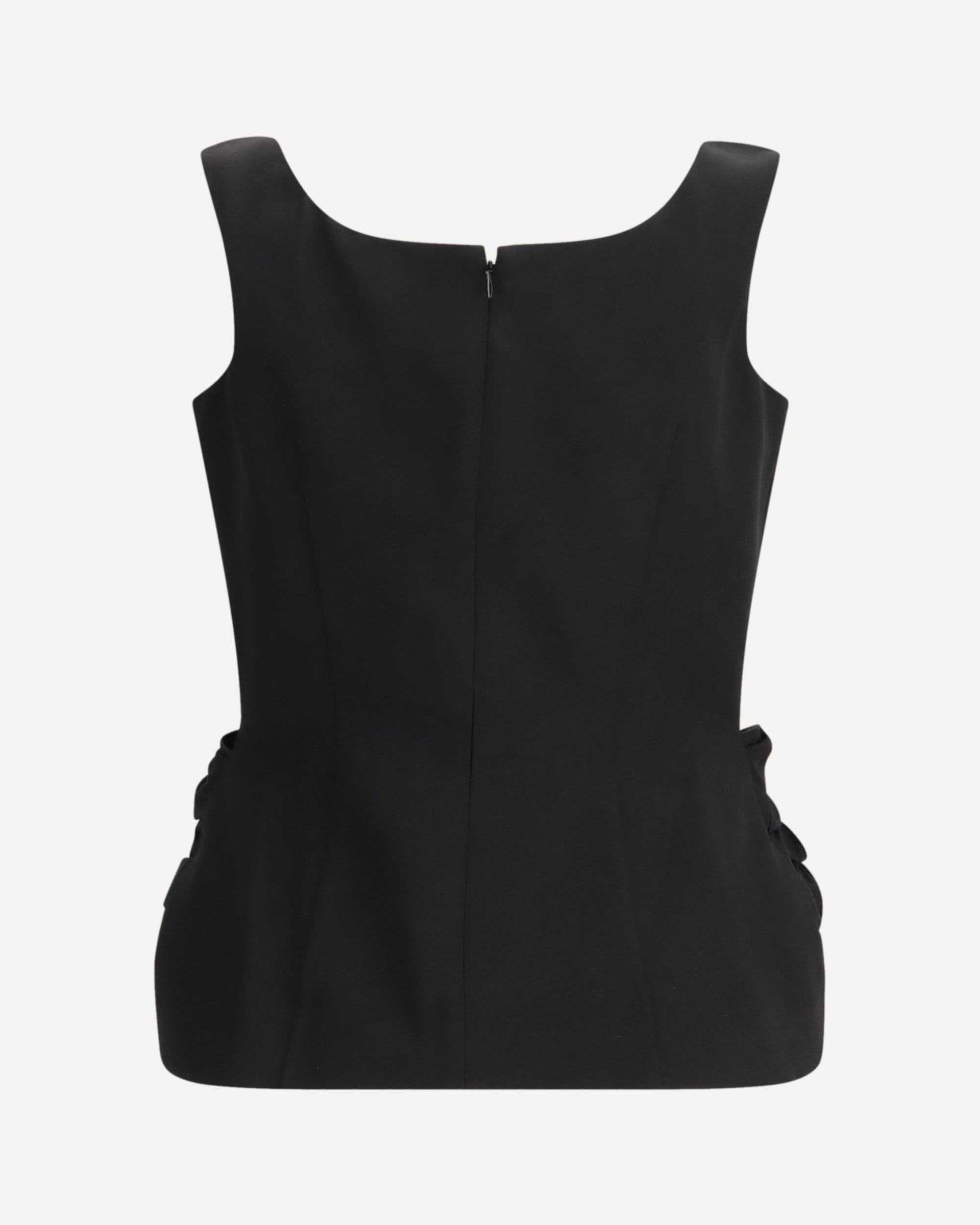 Magda Butrym Top With Floral Appliqués