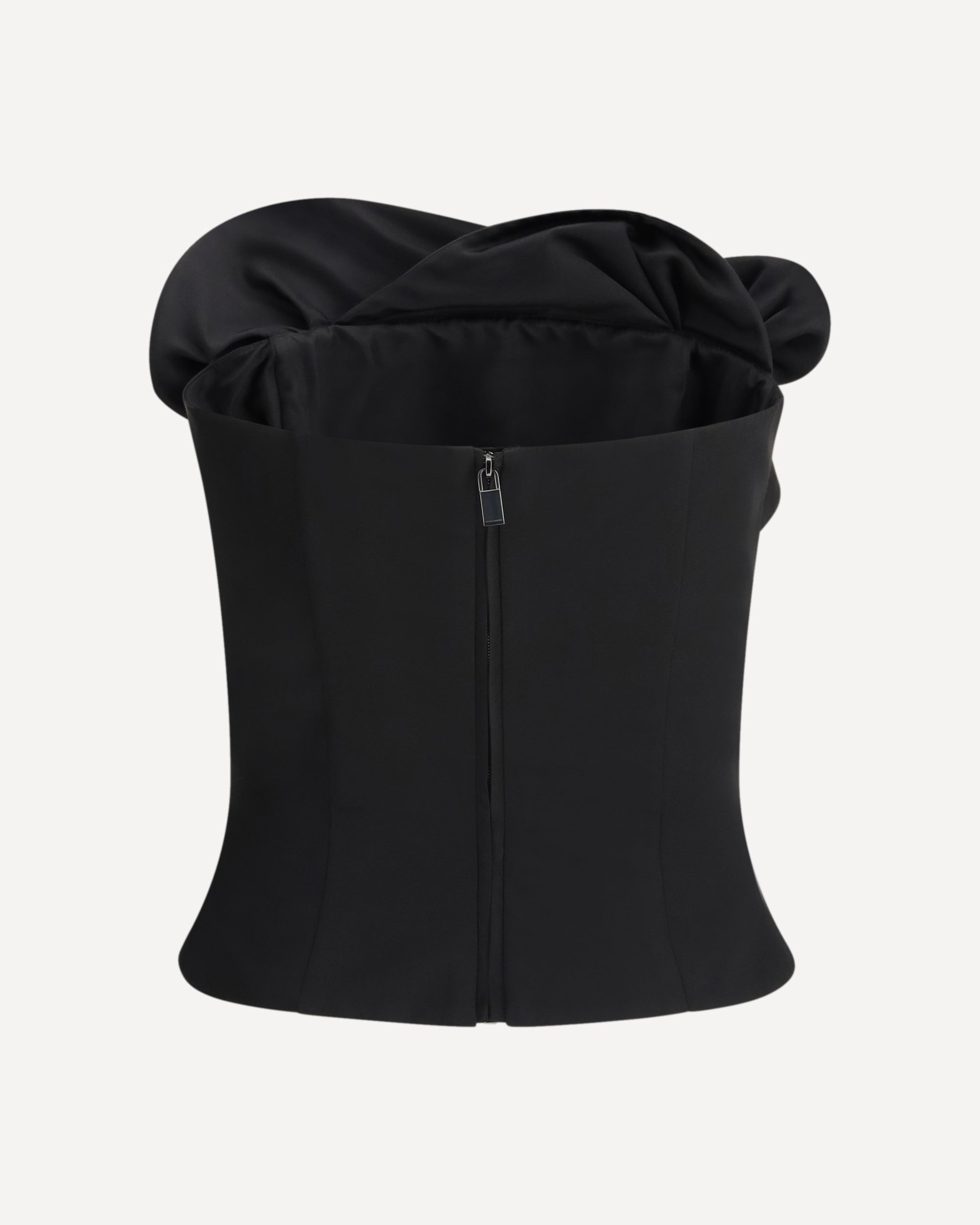 Magda Butrym Top corset en laine et soie - alternate view