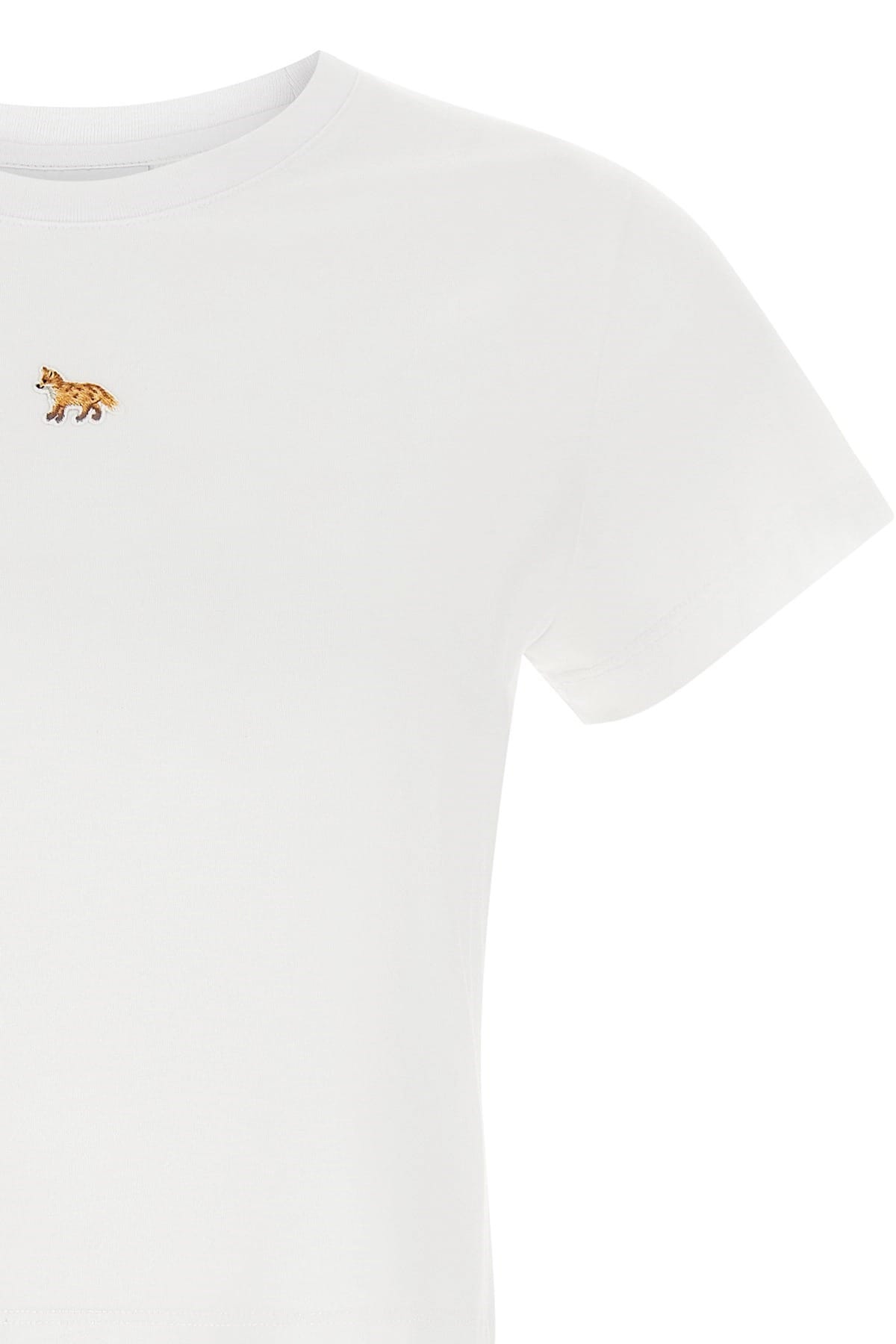 Maison Kitsuné Maison Kitsuné Baby Fox Cropped T-Shirt