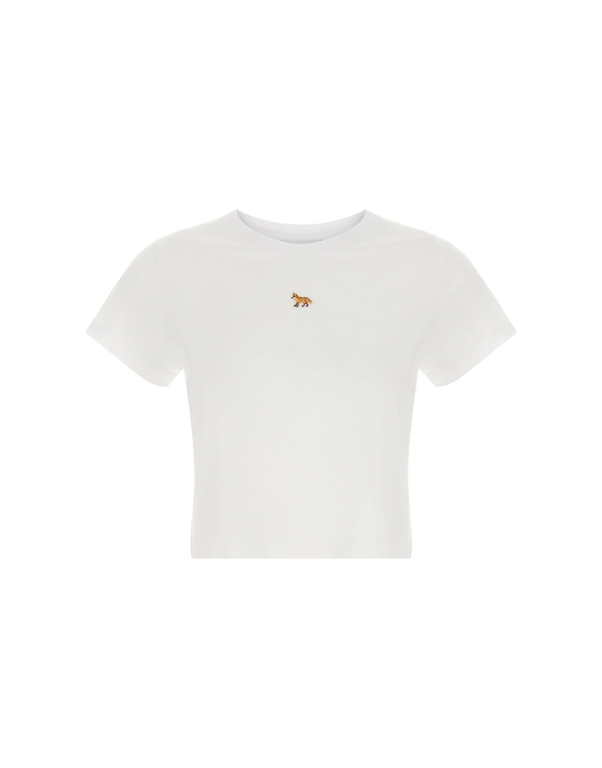 Maison Kitsuné Maison Kitsuné Baby Fox Cropped T-Shirt