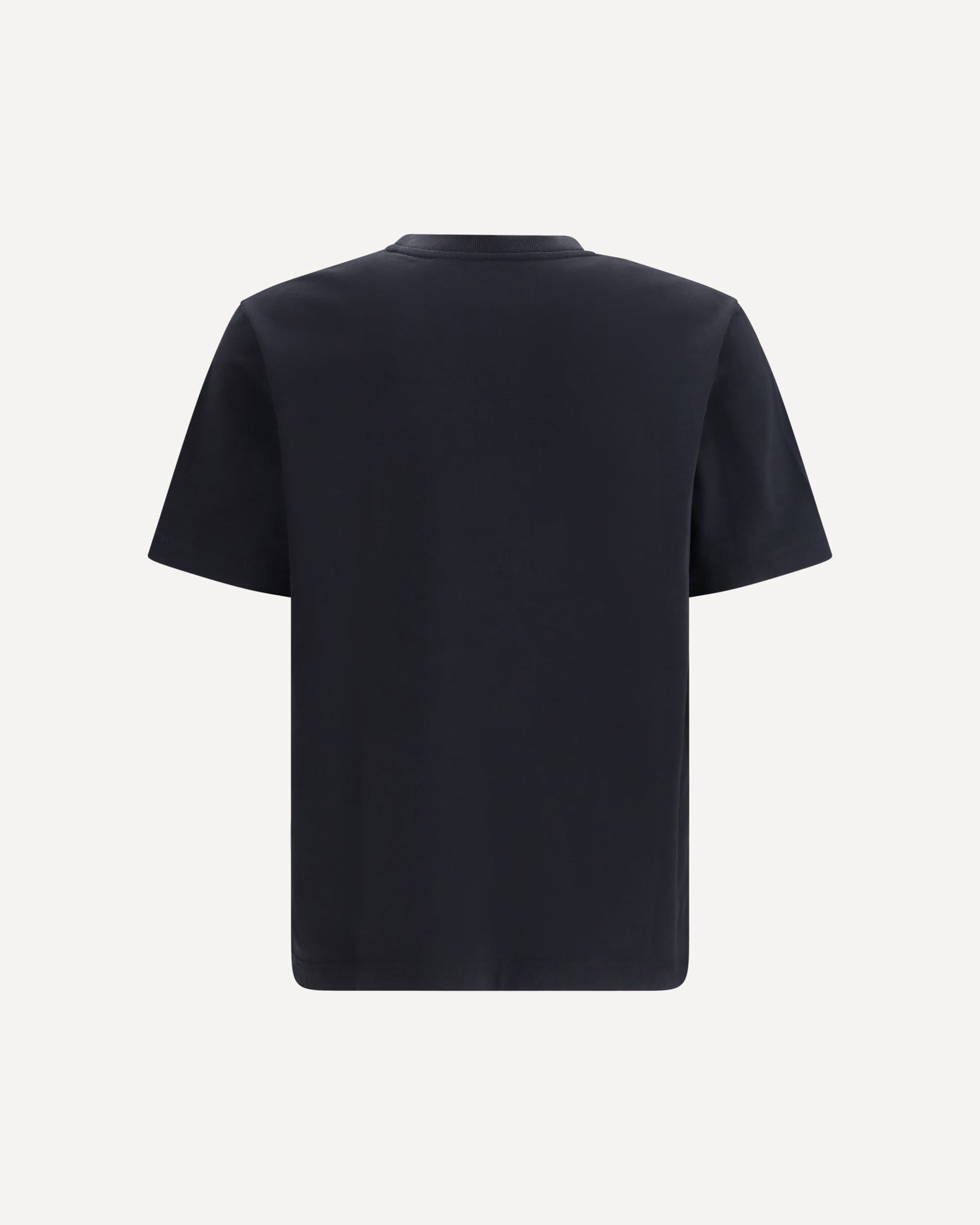 Maison Kitsuné Cotton T-Shirt With Front Logo