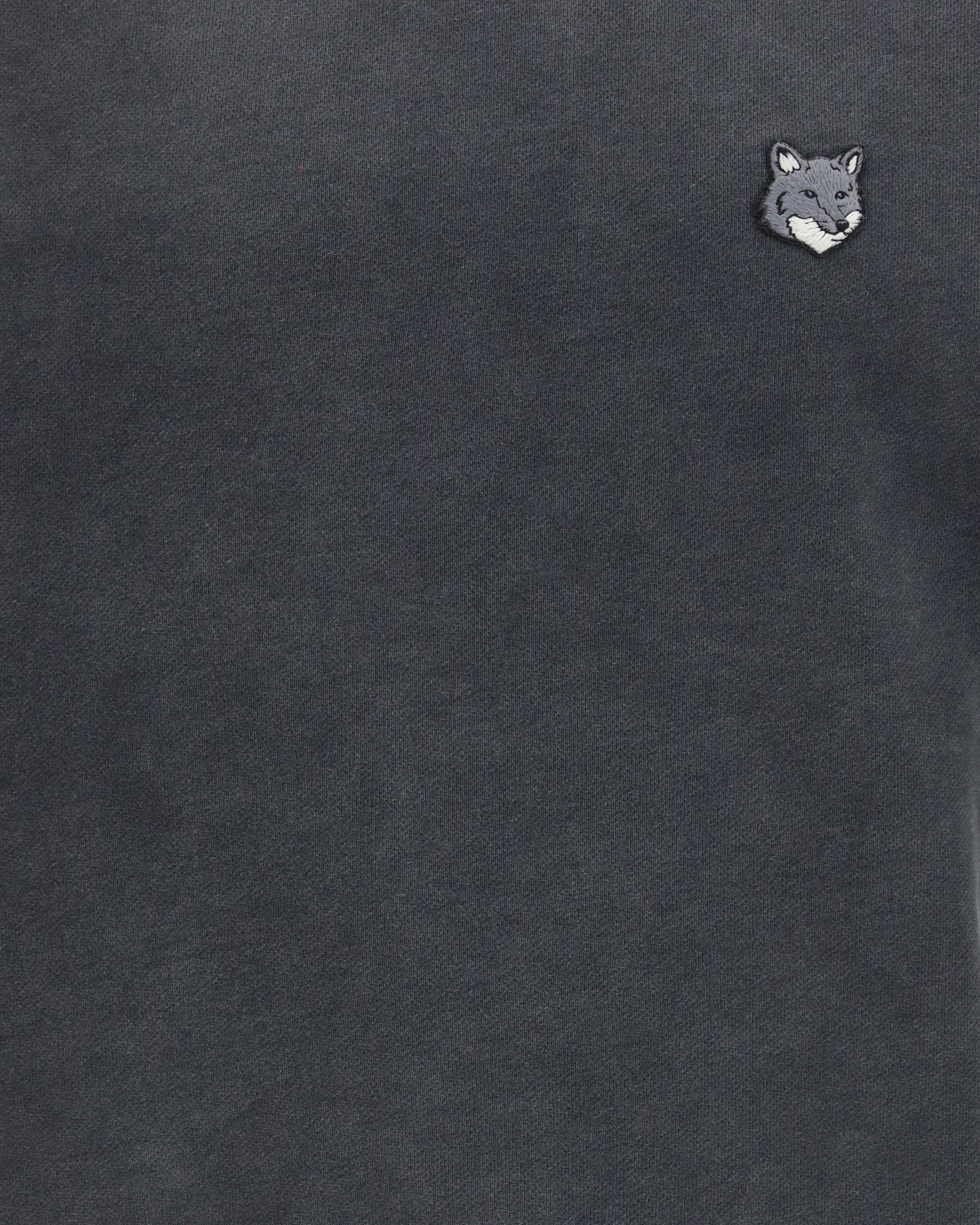 Maison Kitsuné Rundhalspullover mit Fox Head-Logo