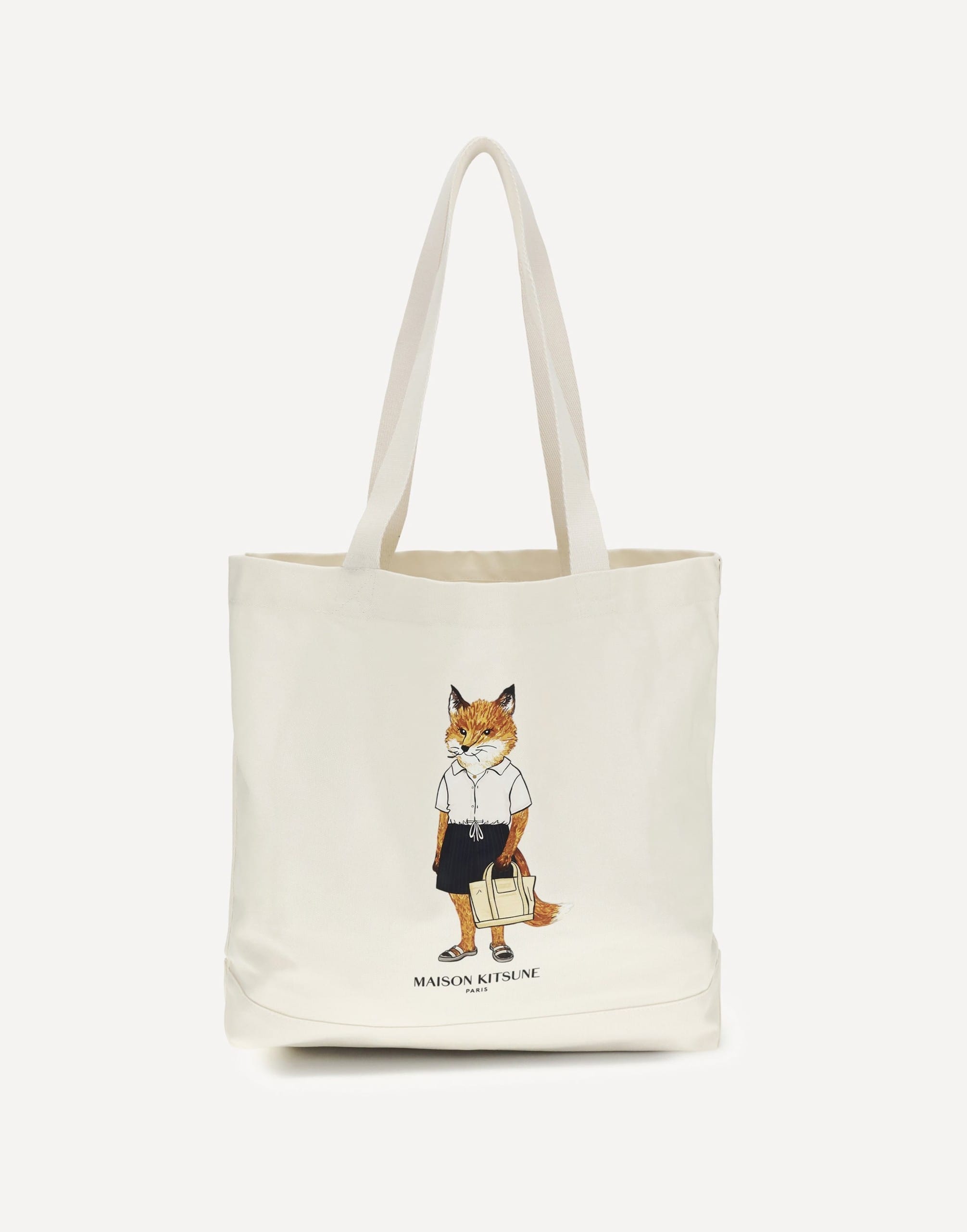 Maison Kitsuné Dressed Fox Tote Bag