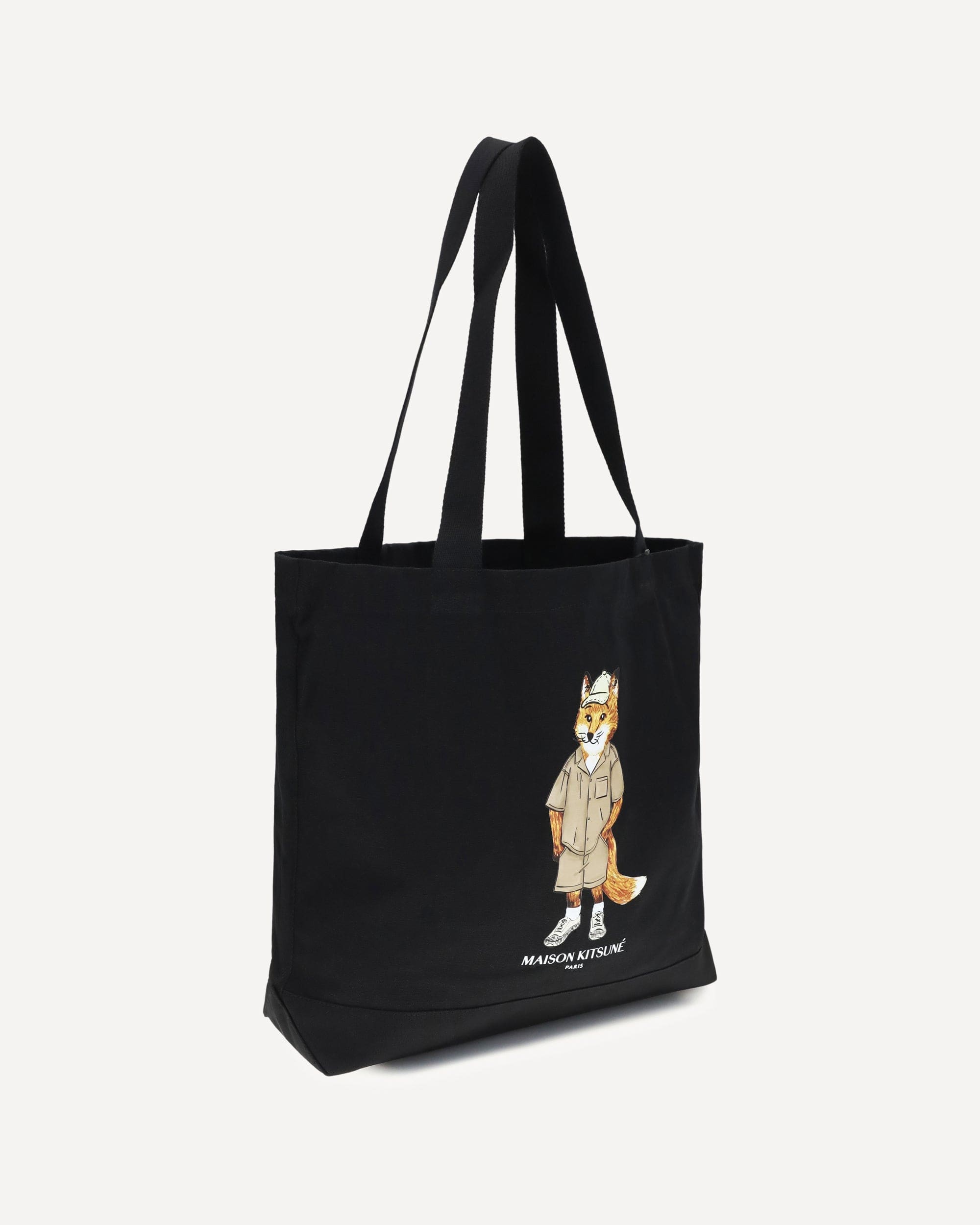 Maison Kitsuné Fox Canvas Tote Bag - alternate view