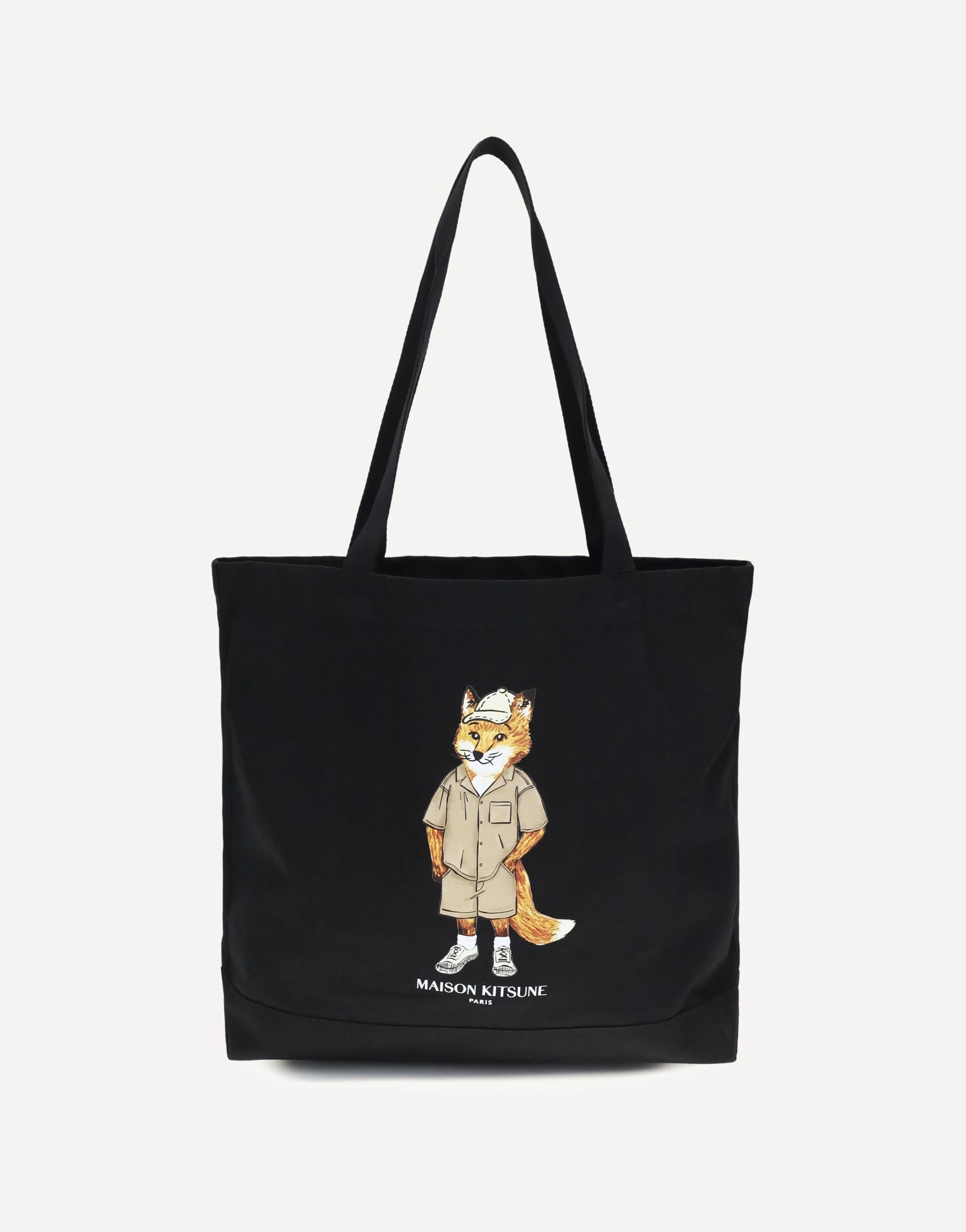 Maison Kitsuné Fox Canvas Tote Bag