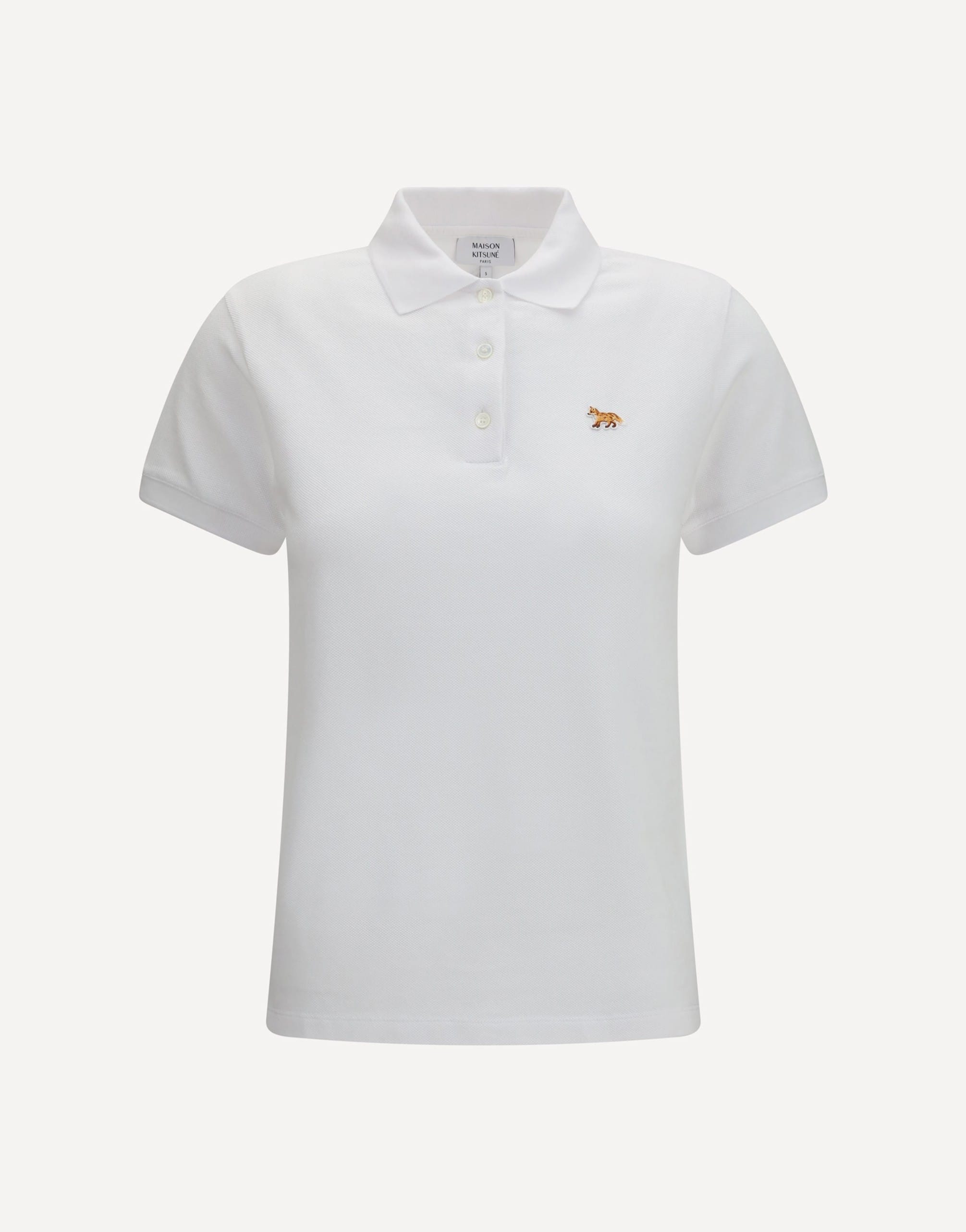 Maison Kitsuné Fox Embroidered Polo Shirt