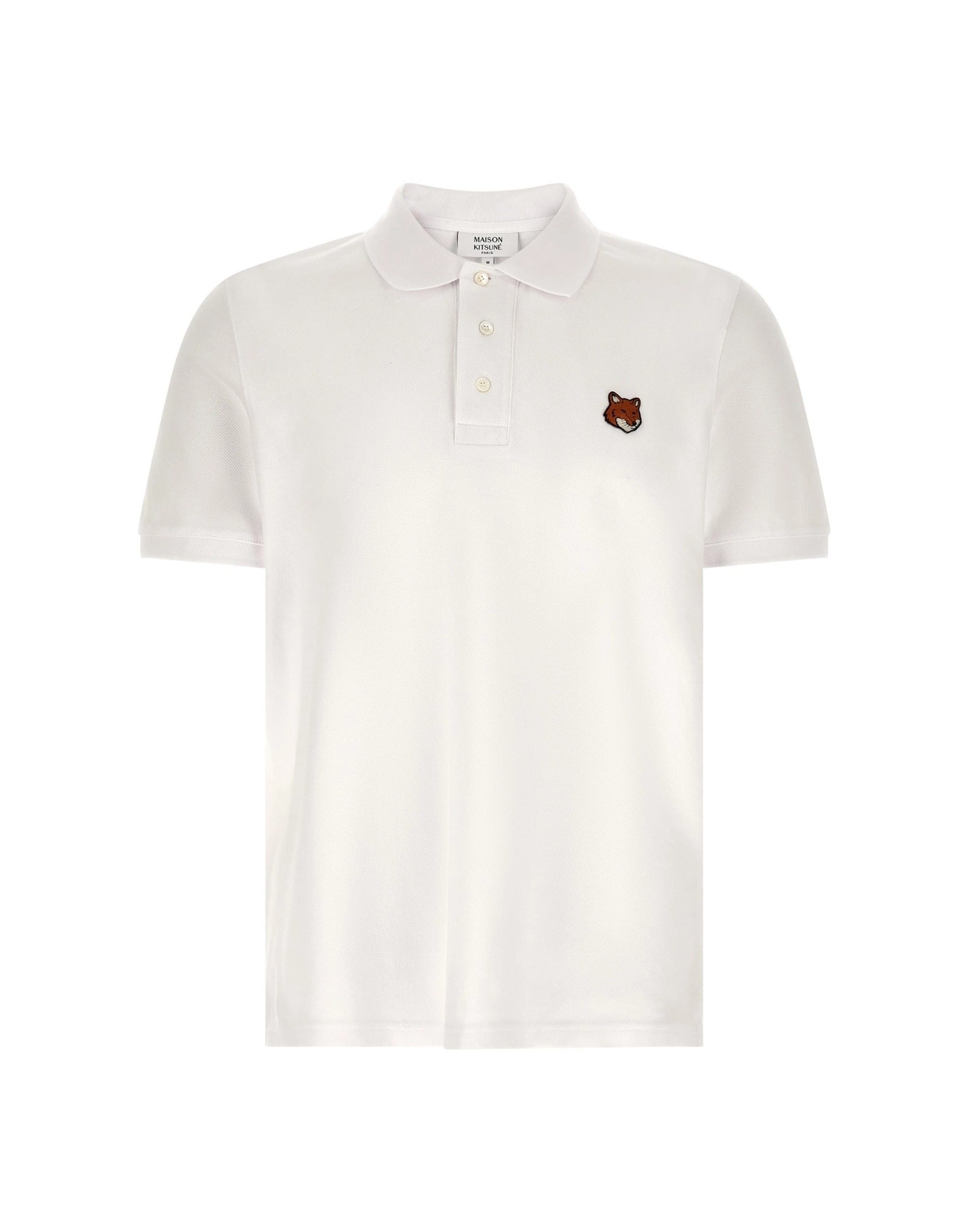Maison Kitsuné Maison Kitsuné Fox Head Polo Shirt