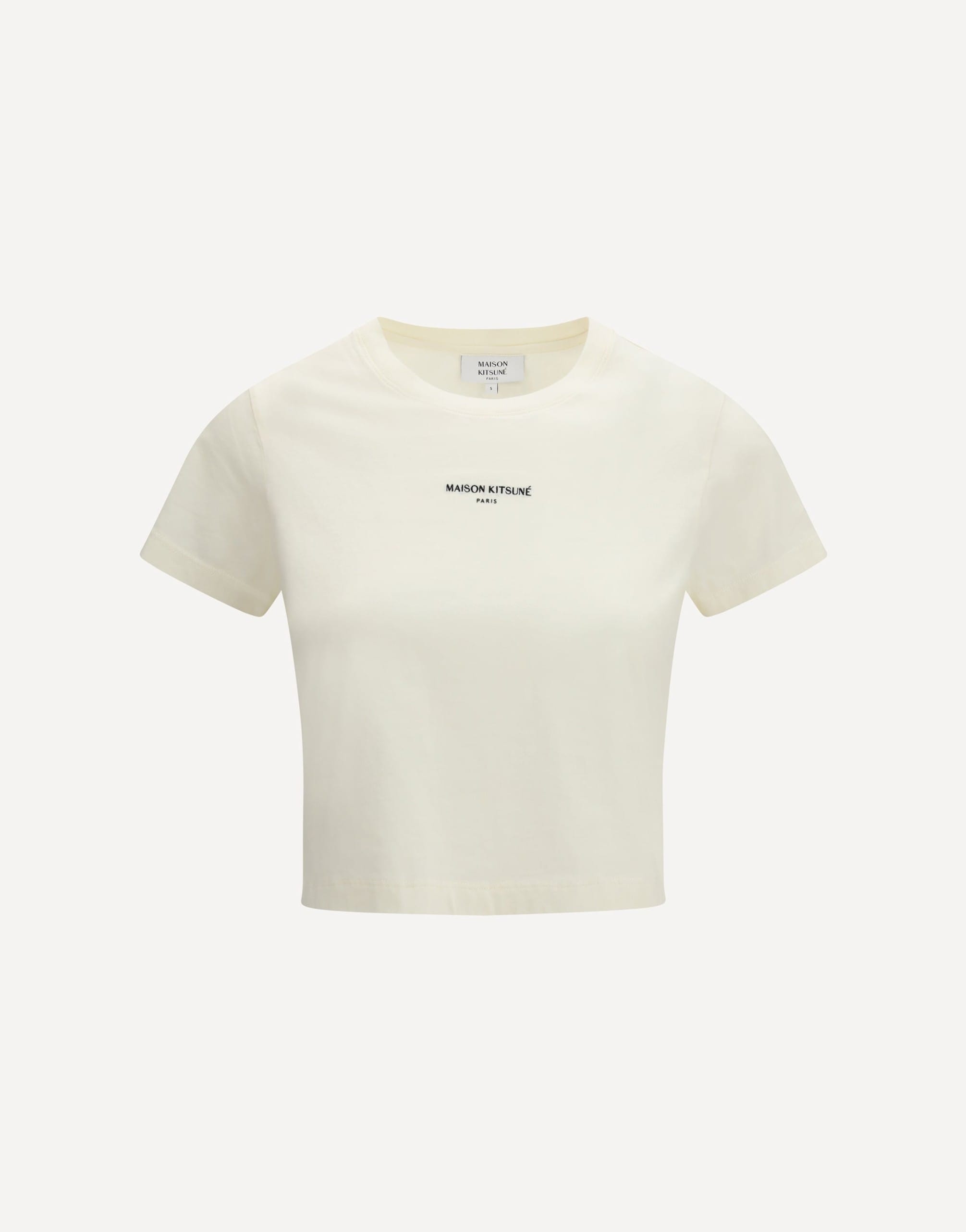 Maison Kitsuné Paris Baby Cropped T-Shirt