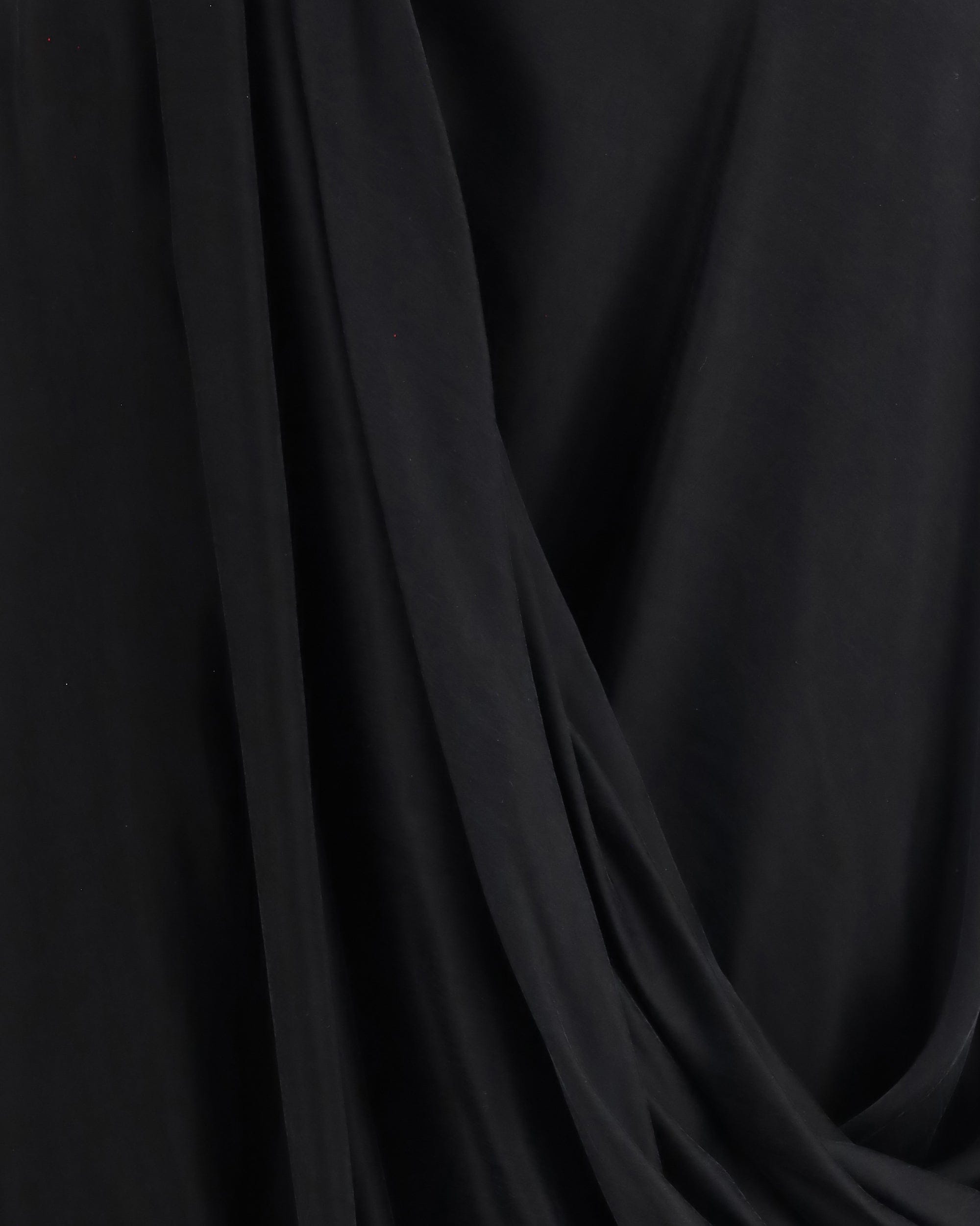 Maison Margiela Asymmetric Midi Skirt In Cupro