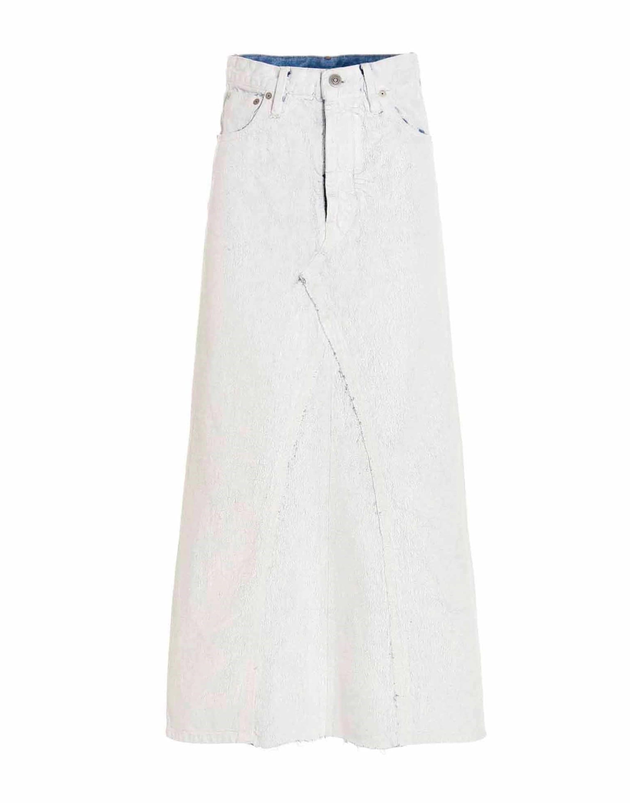 Maison Margiela Maison Margiela Bianchetto Denim Skirt