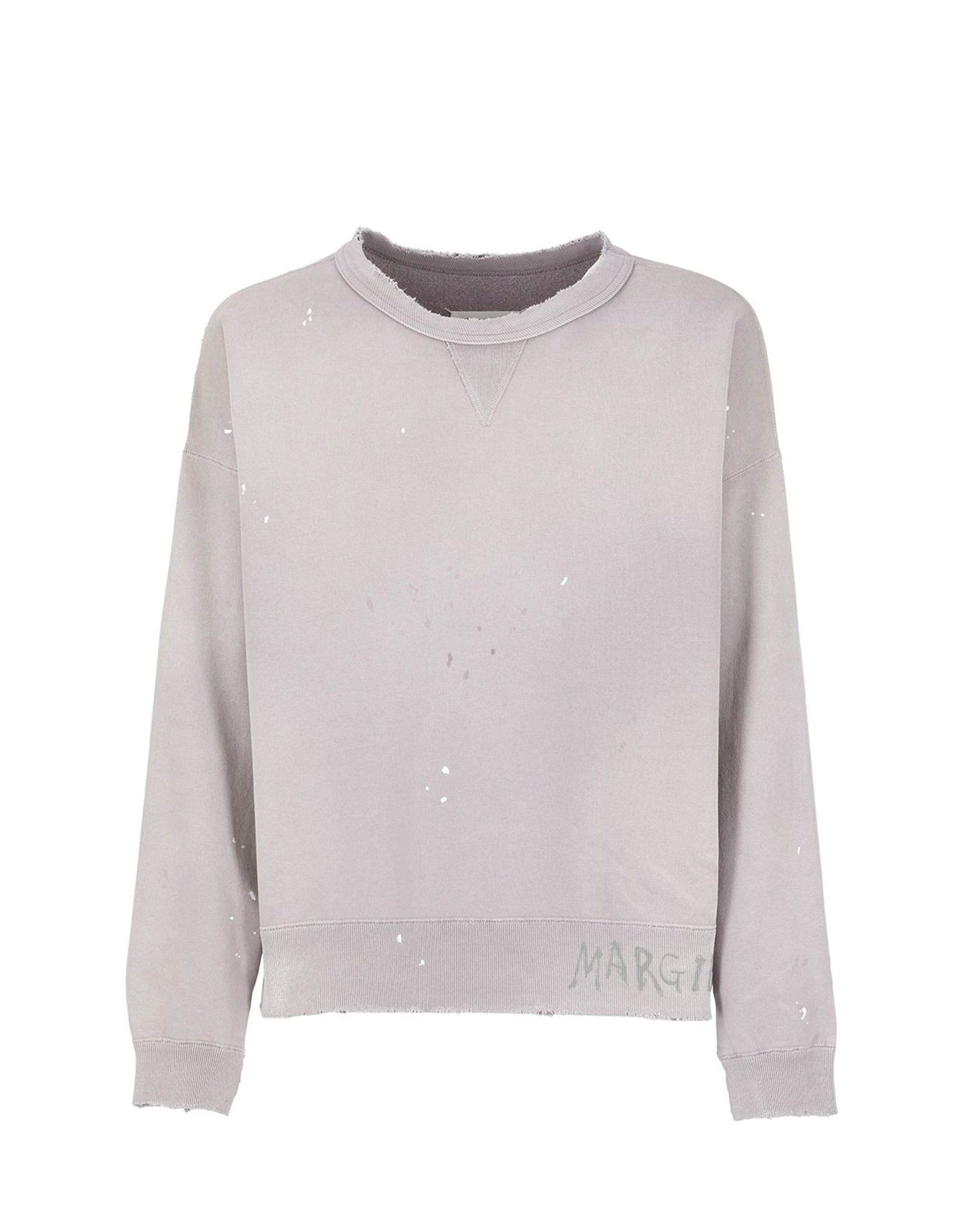 Maison Margiela Cotton Sweatshirt Crew Neck