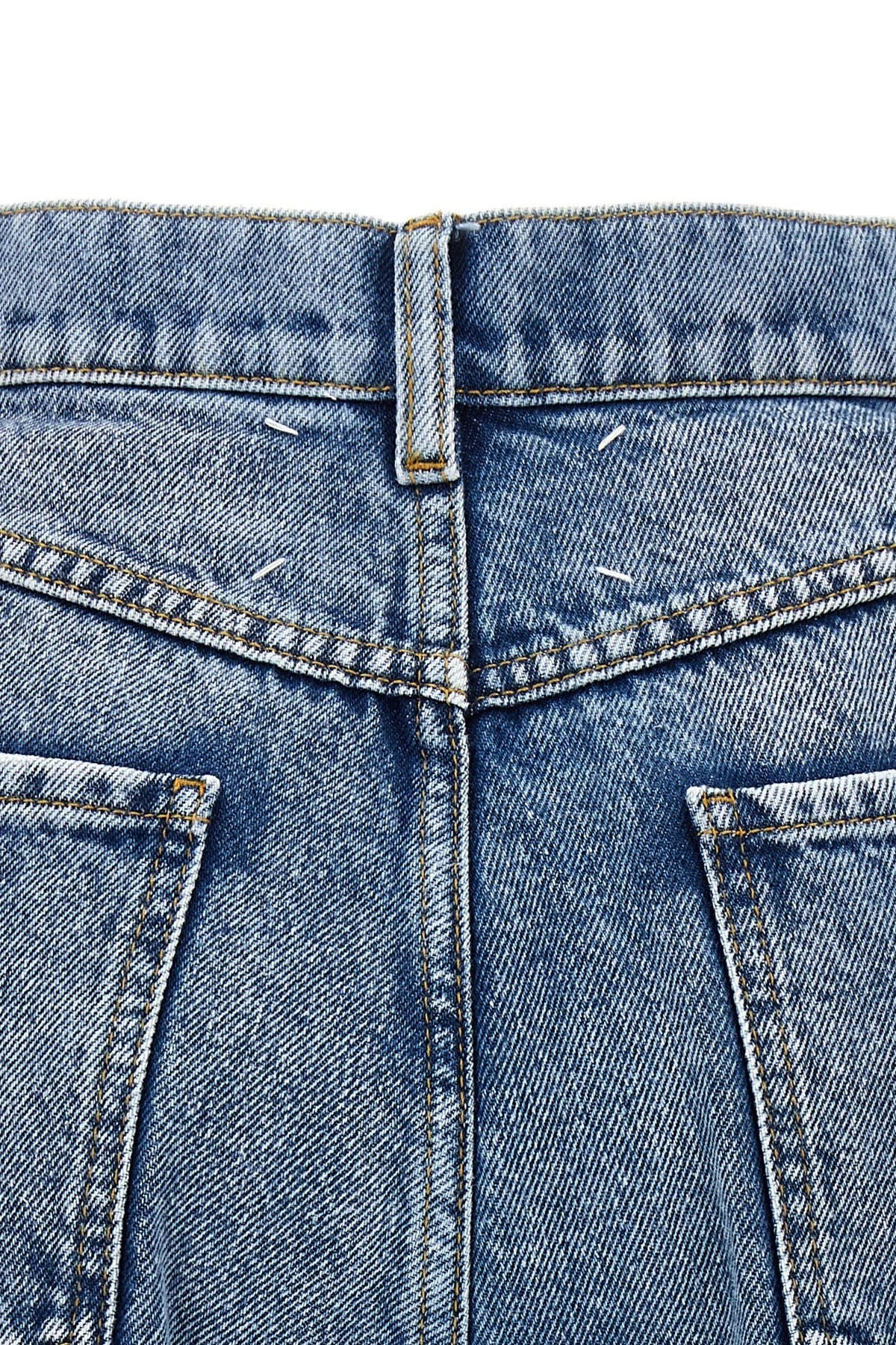 Maison Margiela Maison Margiela Cut-Out Straight-Leg Jeans