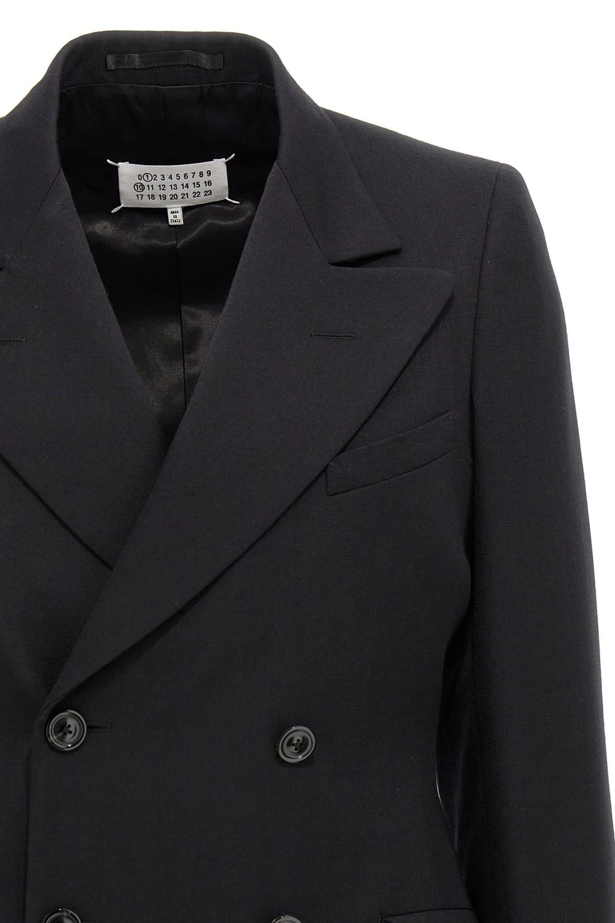 Maison Margiela Maison Margiela Double-Breasted Wool Blazer