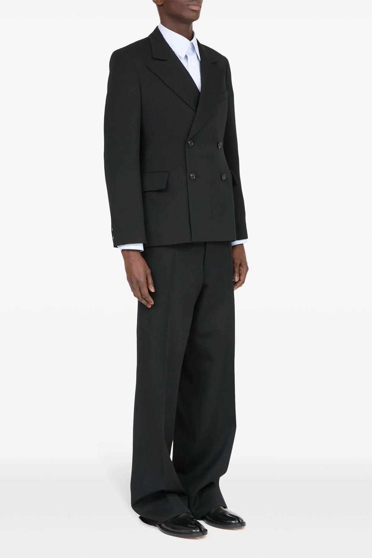 Maison Margiela Maison Margiela Double-Breasted Wool Blazer