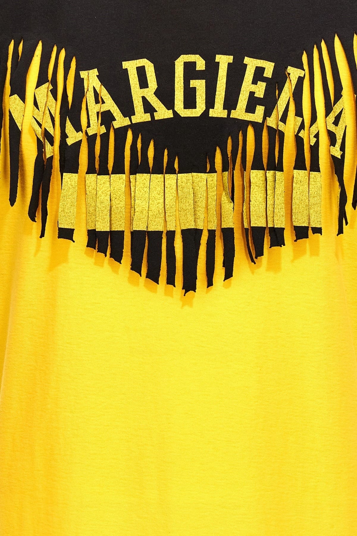 Maison Margiela Maison Margiela Double Layer Fringed T-Shirt