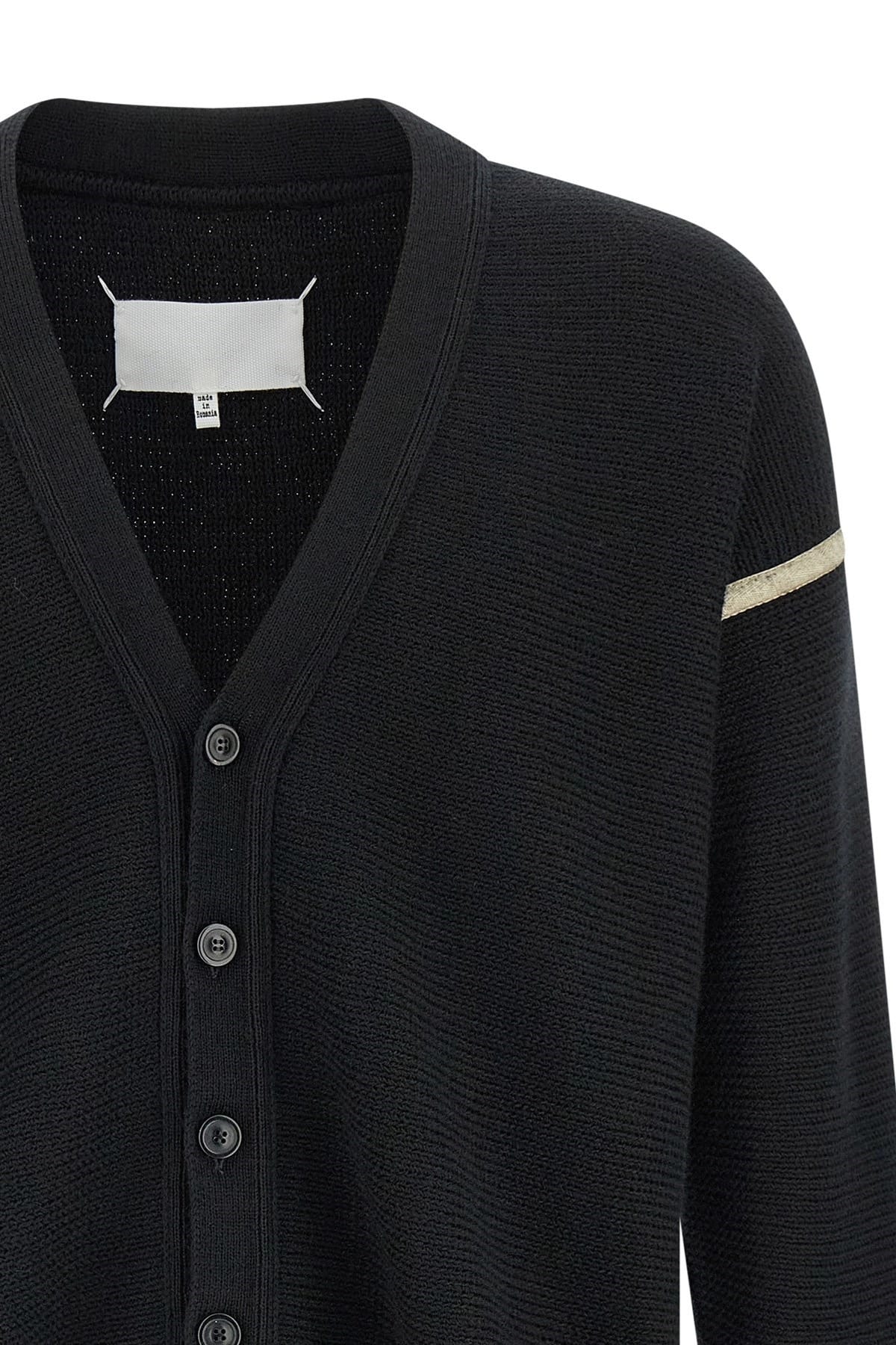 Maison Margiela Maison Margiela Elbow Patch Cardigan