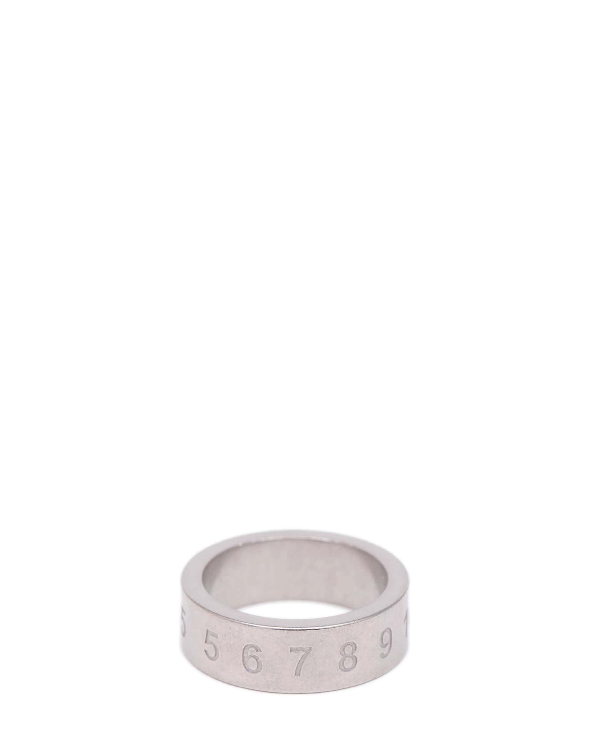 Maison Margiela Maison Margiela Engraved Number Reference Ring