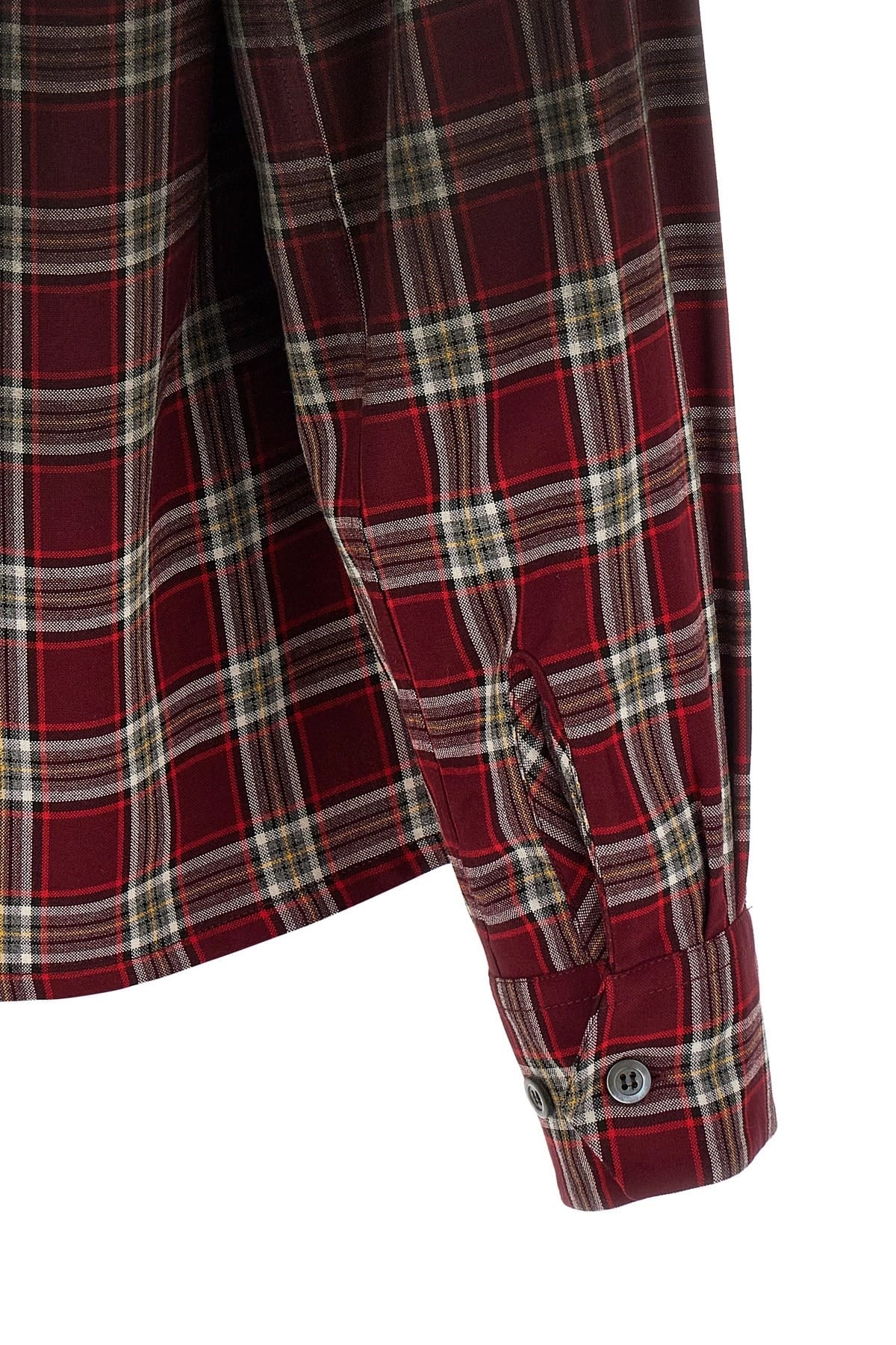 Maison Margiela Maison Margiela Gradient Effect Check Shirt