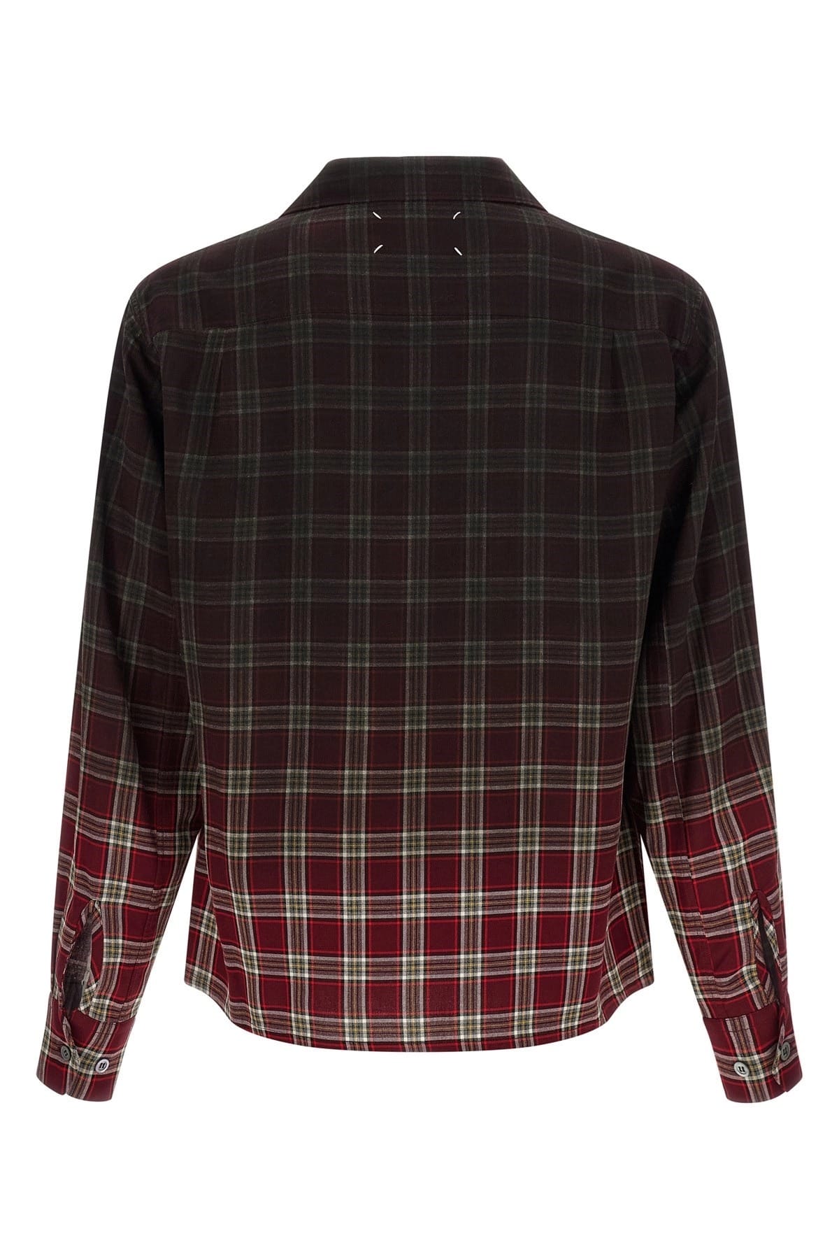 Maison Margiela قميص بتأثير متدرج ومربعات - alternate view