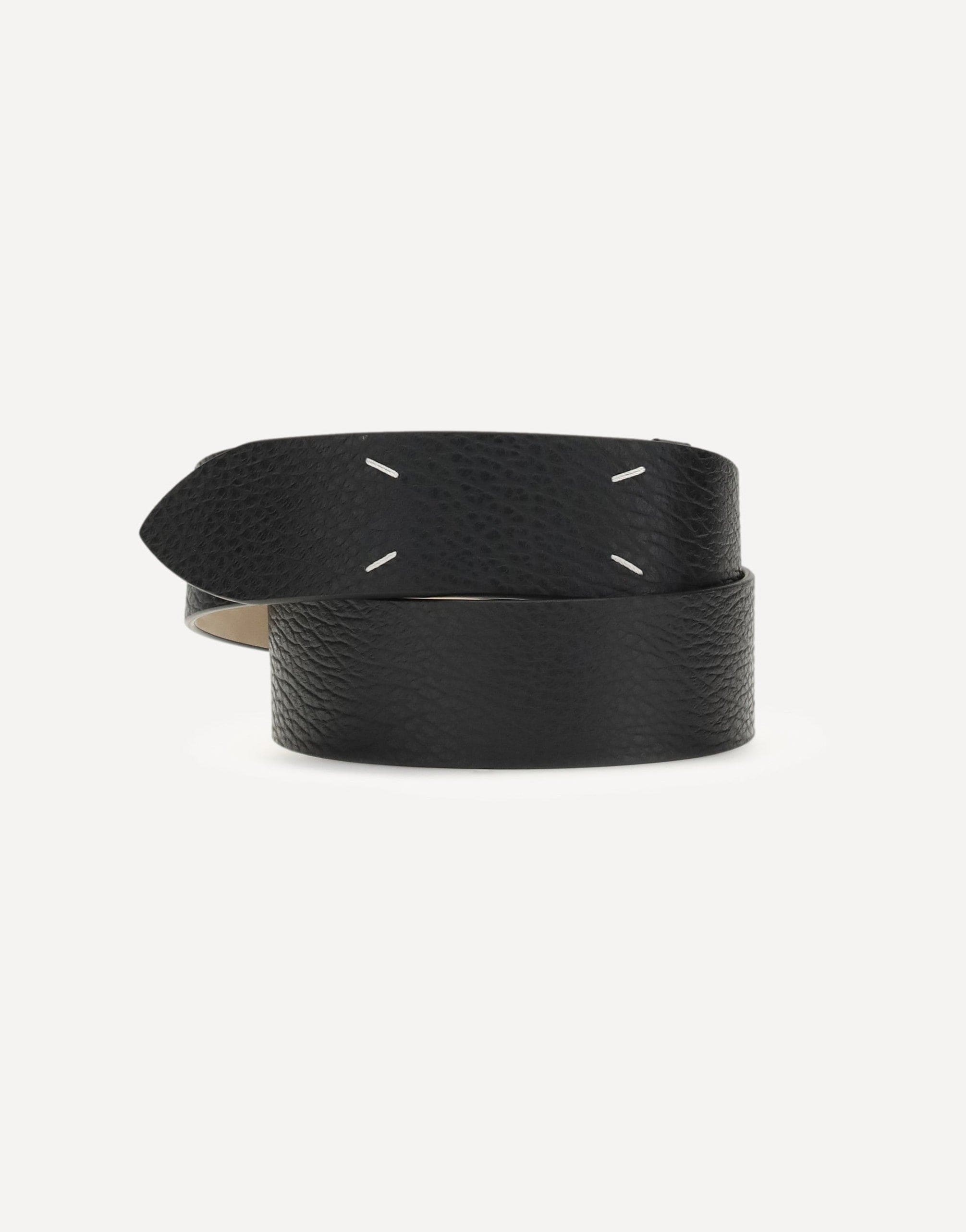 Maison Margiela Grained Four-Stitch Belt