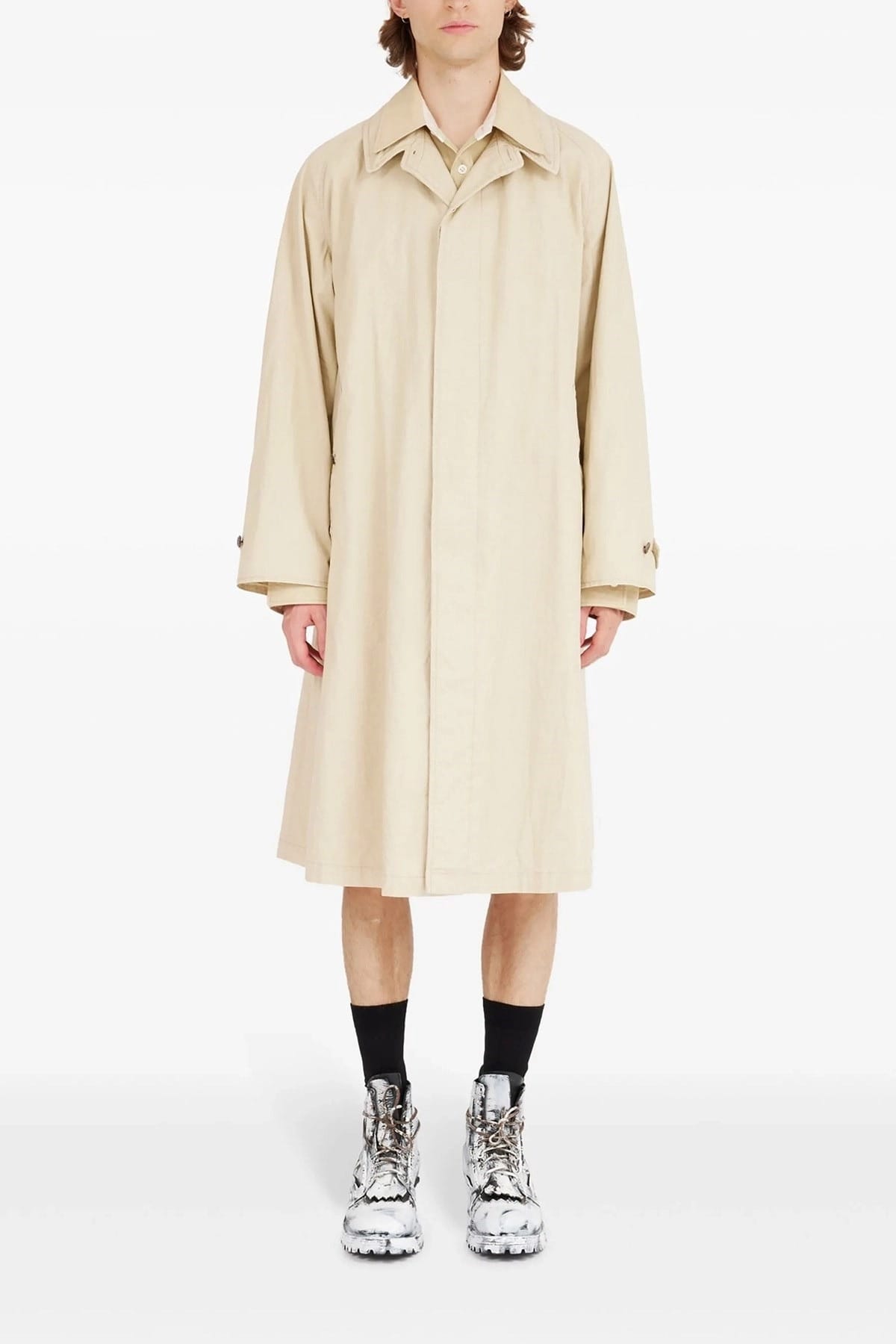 Maison Margiela Trench-coat à superpositions - alternate view