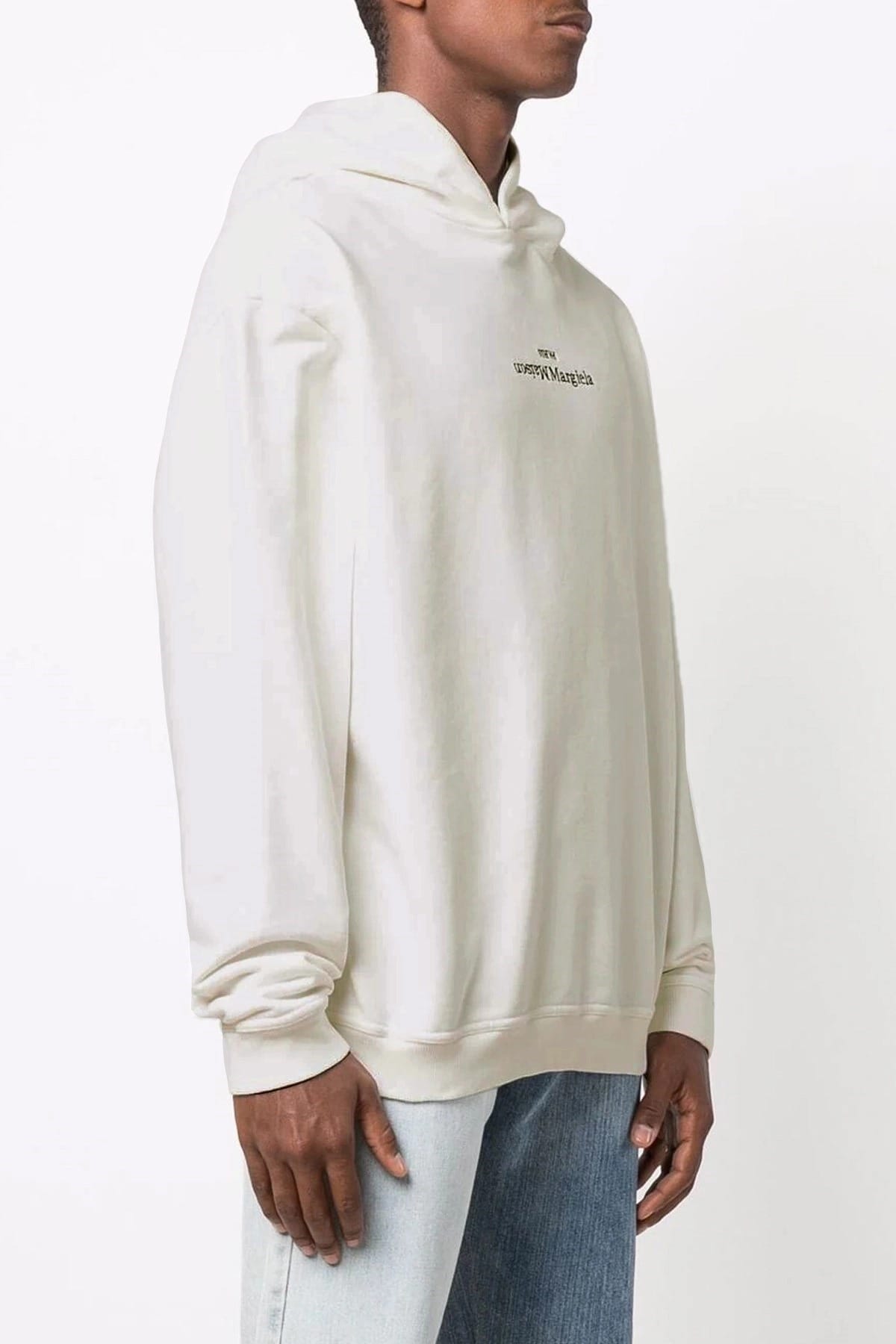 Maison Margiela Logo Embroidered Hoodie - alternate view