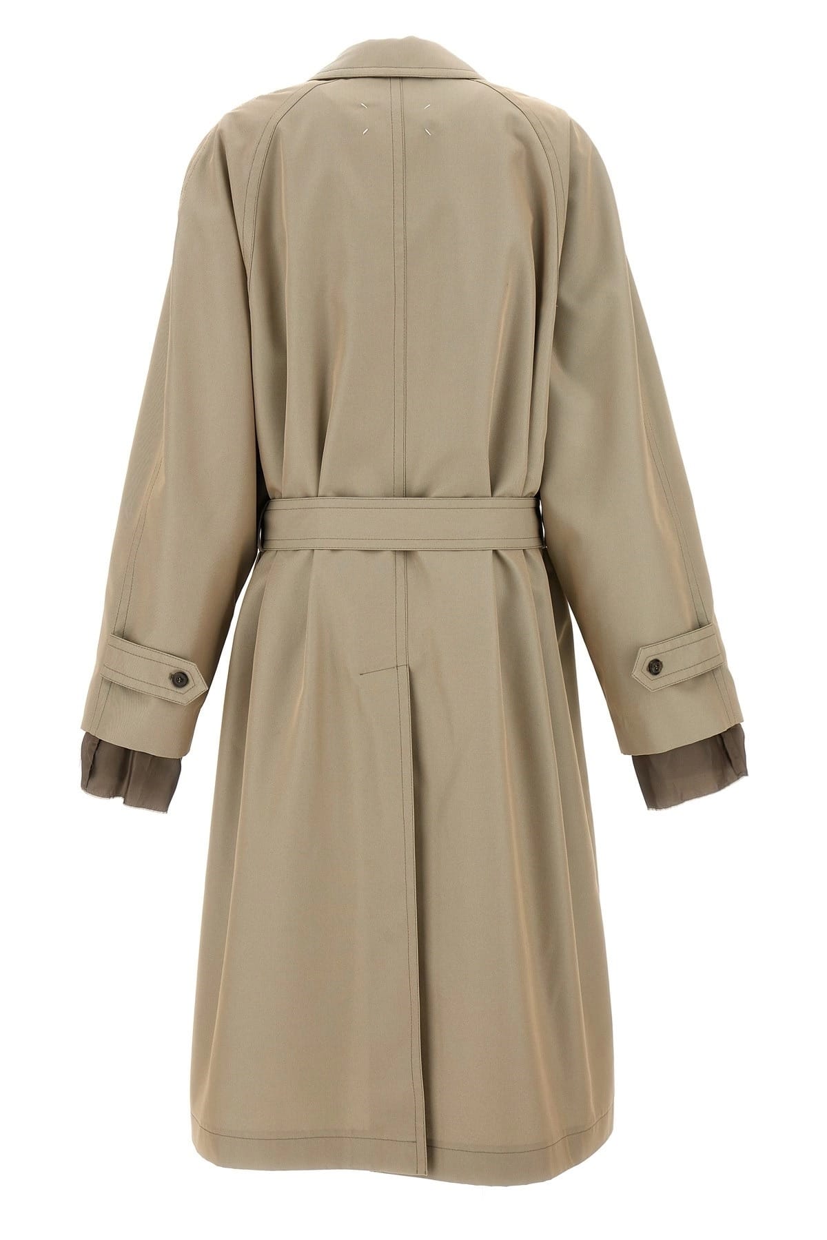 Maison Margiela Maison Margiela Long Single-Breasted Trench Coat