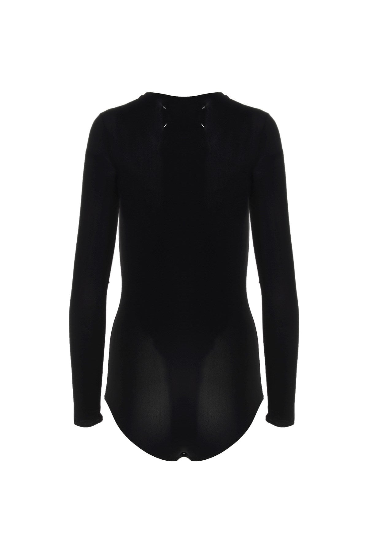 Maison Margiela bodysuit met lange mouwen en ronde hals