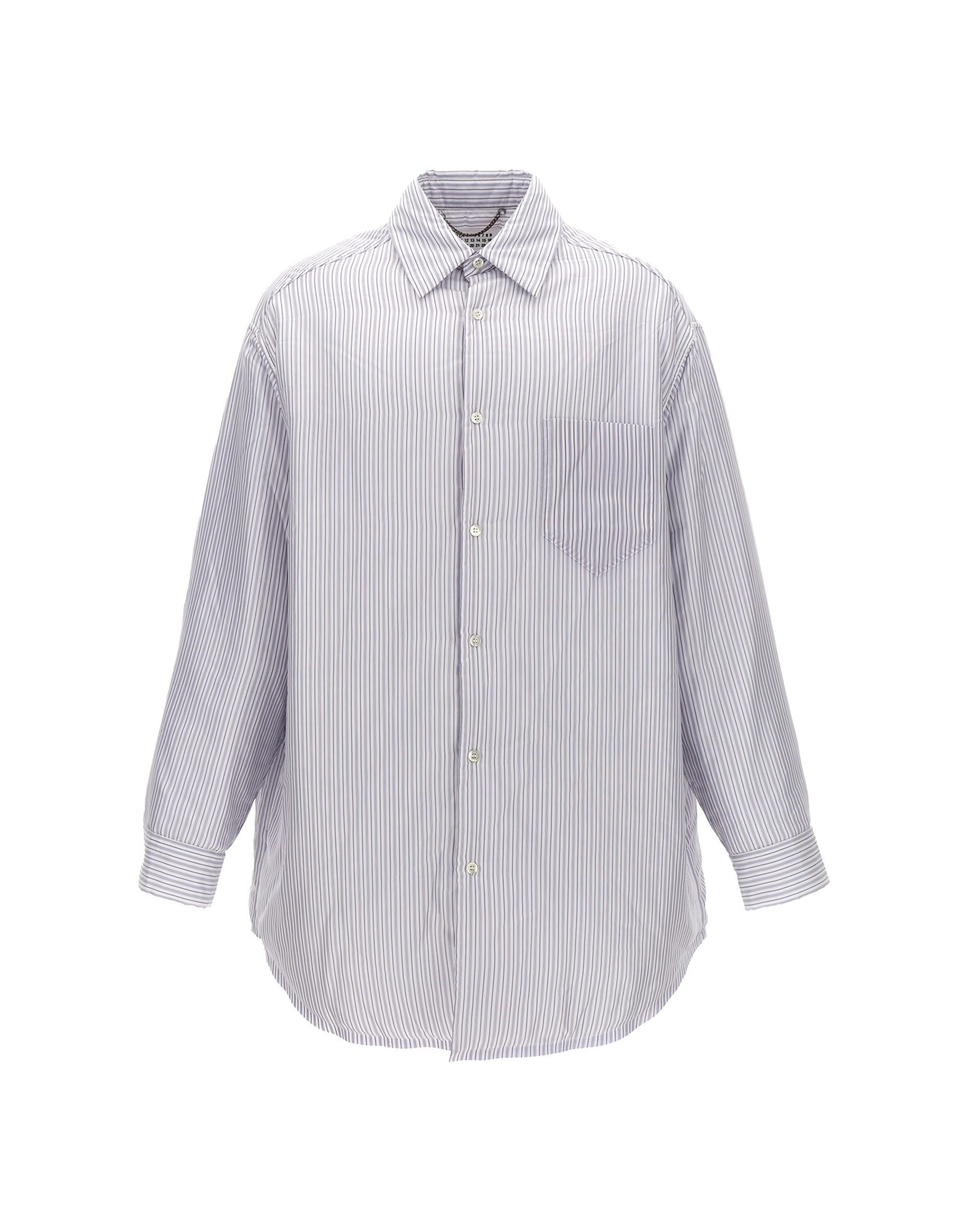 Maison Margiela Maison Margiela Padded Striped Shirt Jacket