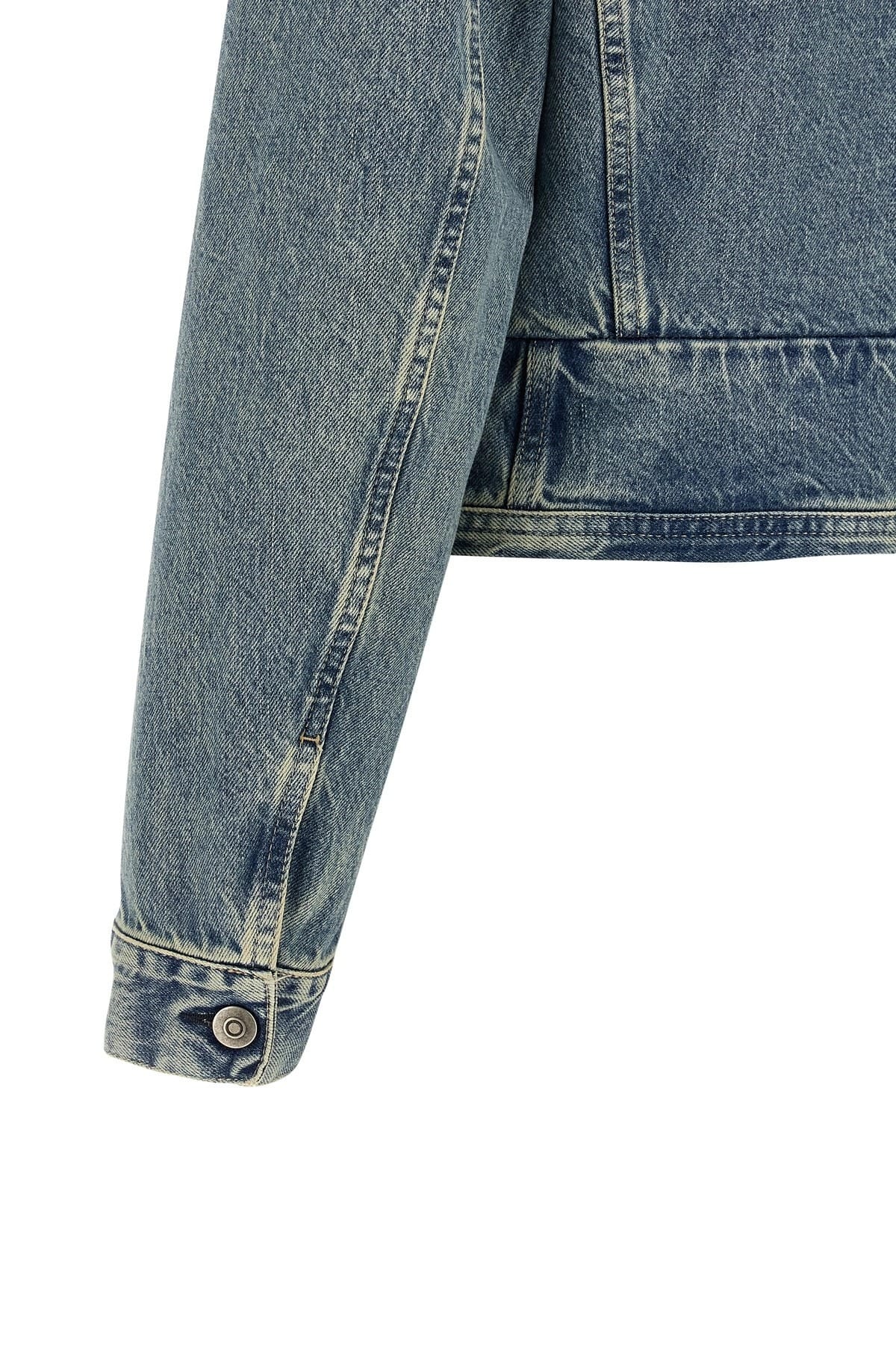 Maison Margiela Maison Margiela Raw Cut Hem Denim Jacket