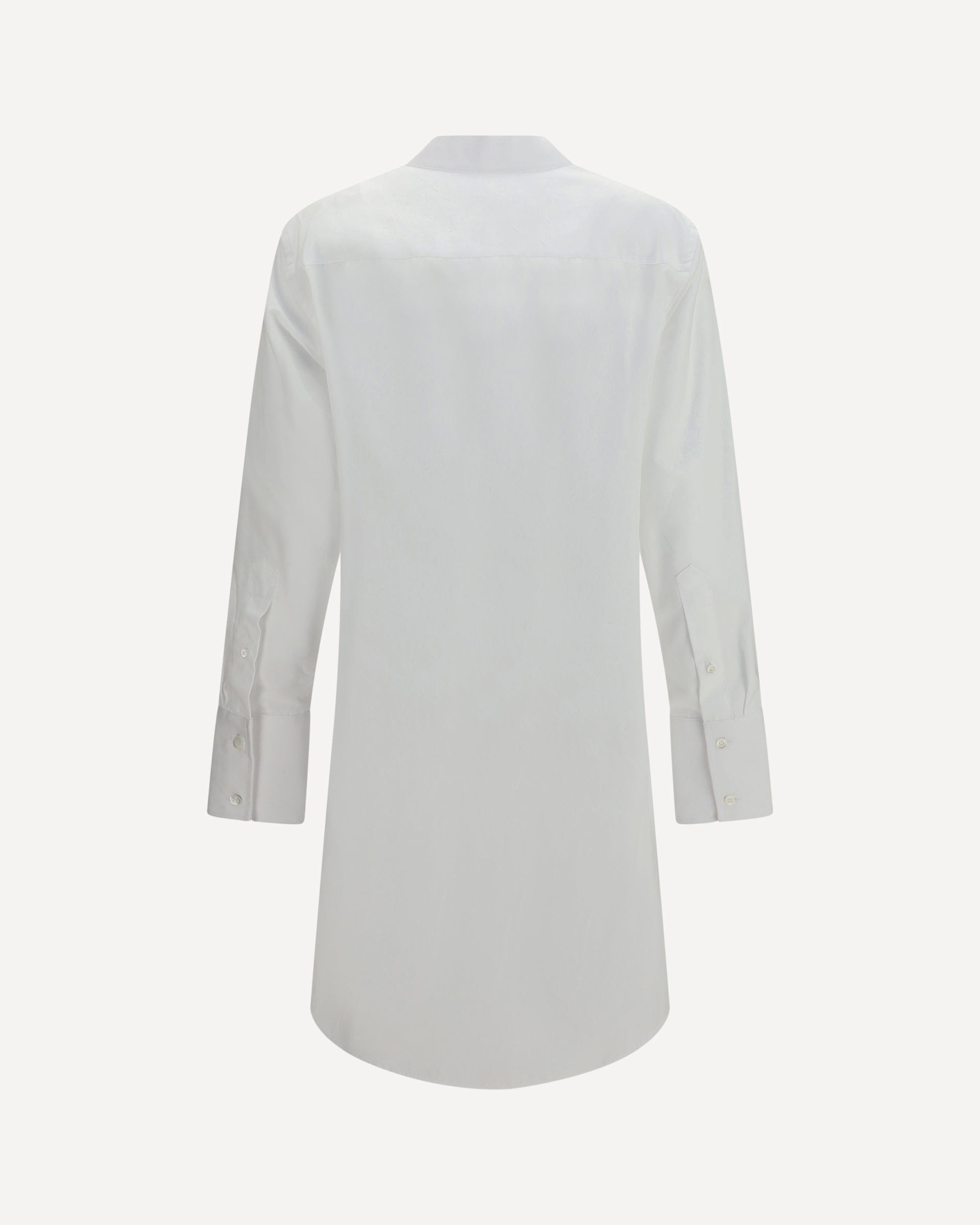 Maison Margiela Raw-Edge Cotton Mini Dress - alternate view