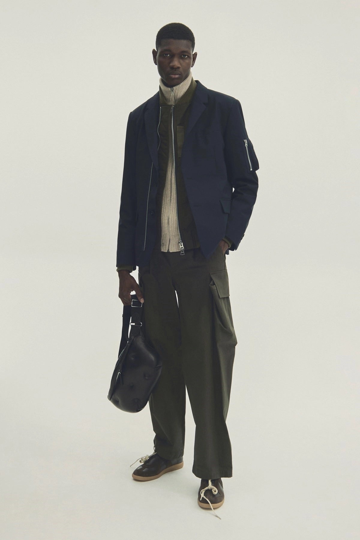 Maison Margiela 레플리카 가죽 스니커즈