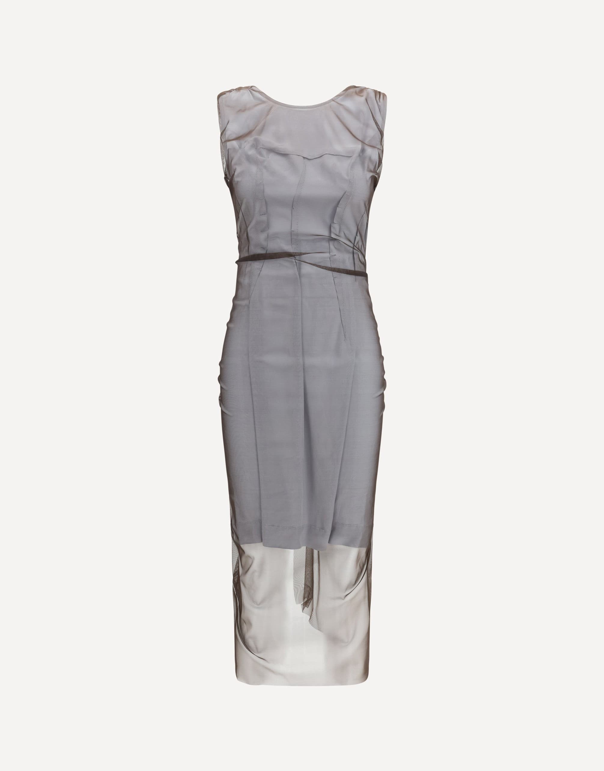 Maison Margiela Semi-Sheer Midi Dress