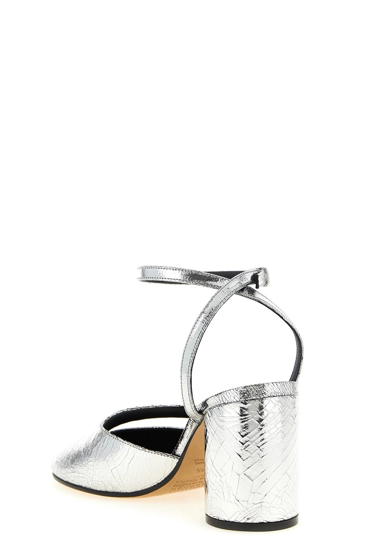 Maison Margiela Maison Margiela Silver Tabi Sandals