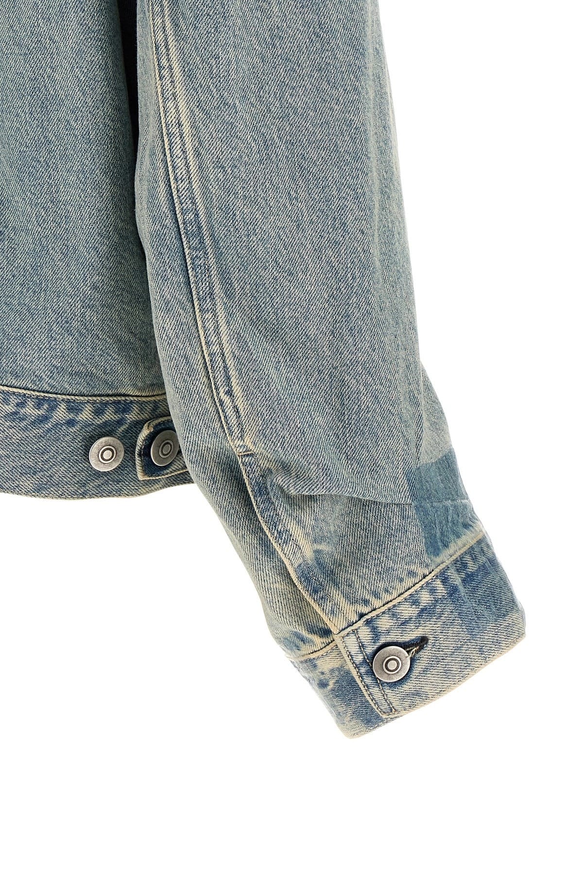 Maison Margiela Maison Margiela Stone-Washed Taped Denim Jacket