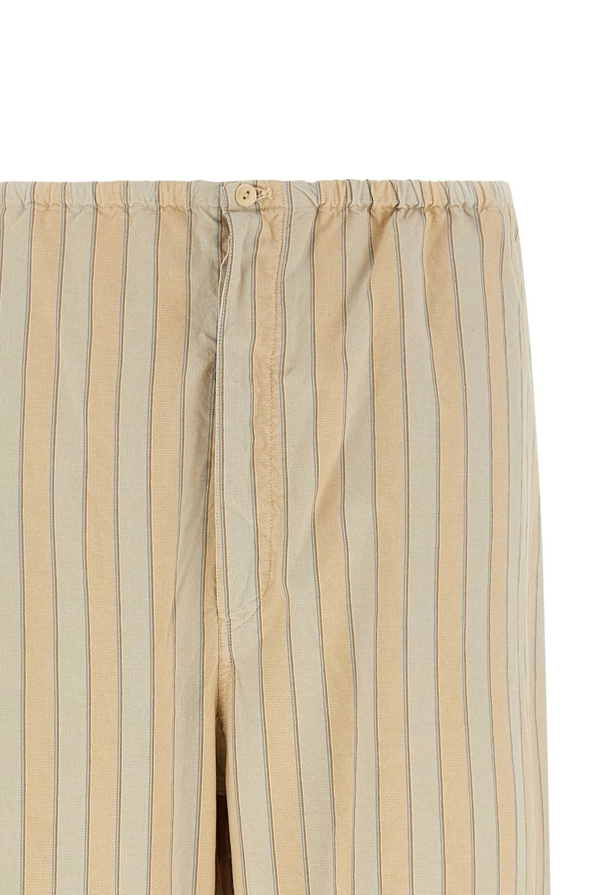 Maison Margiela Maison Margiela Striped Cotton Pajama Pants