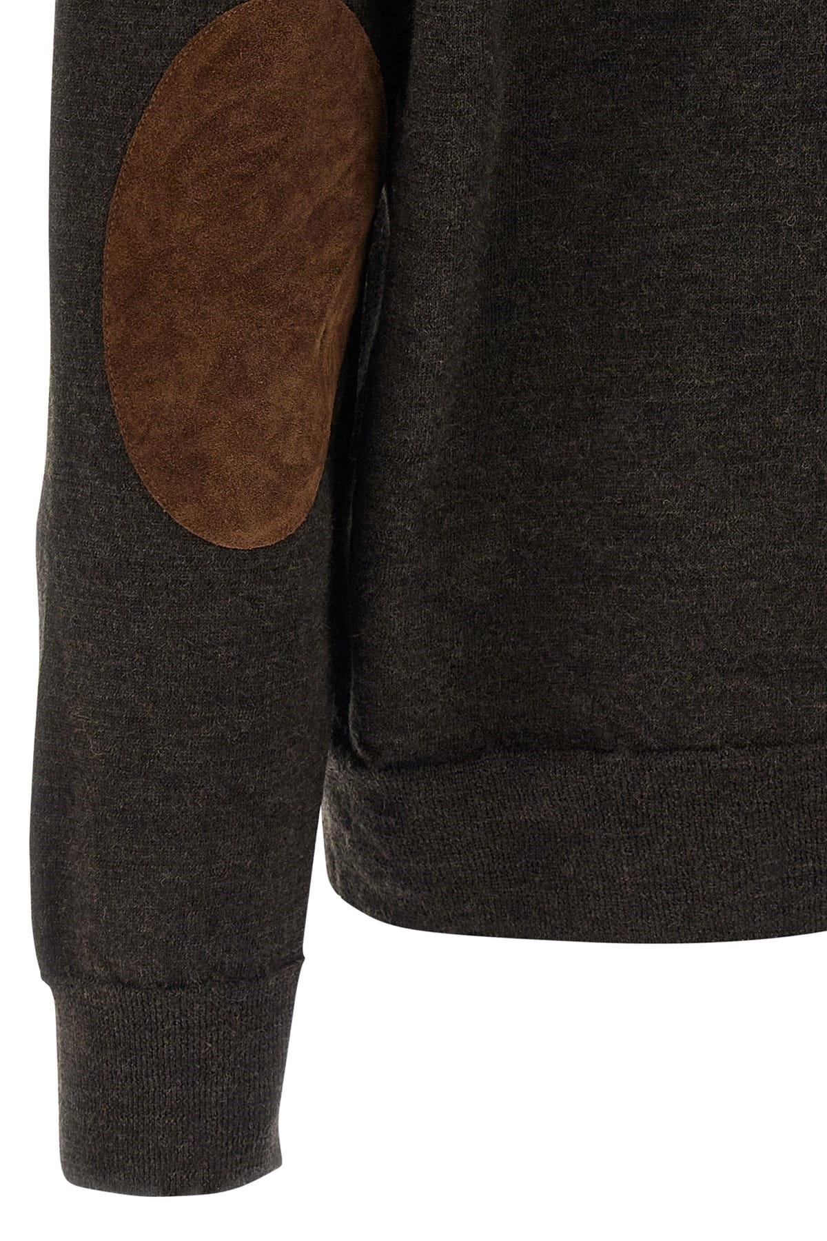 Maison Margiela Maison Margiela Suede Patch Polo Shirt