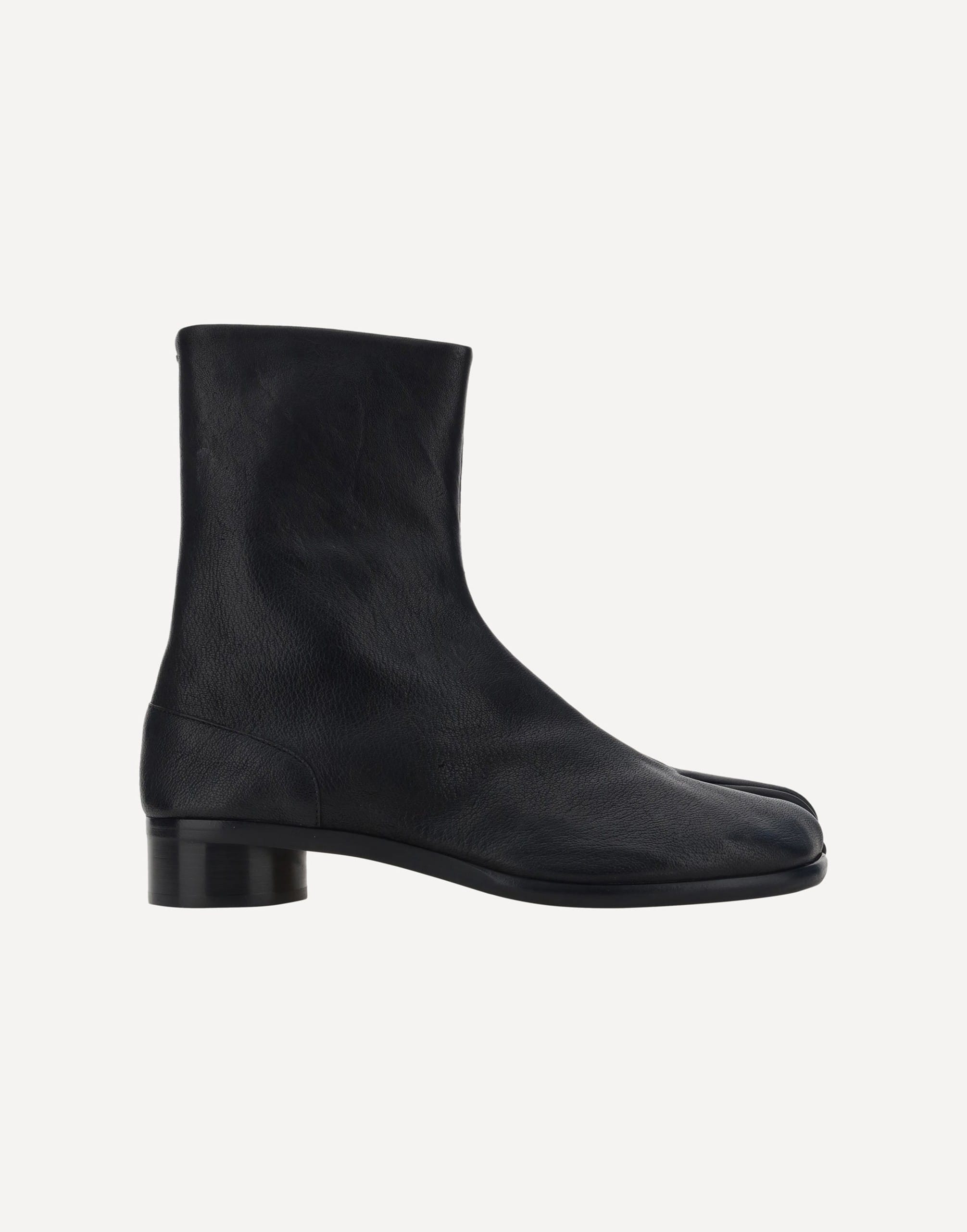 Maison Margiela Tabi Ankle Boots With Block Heel