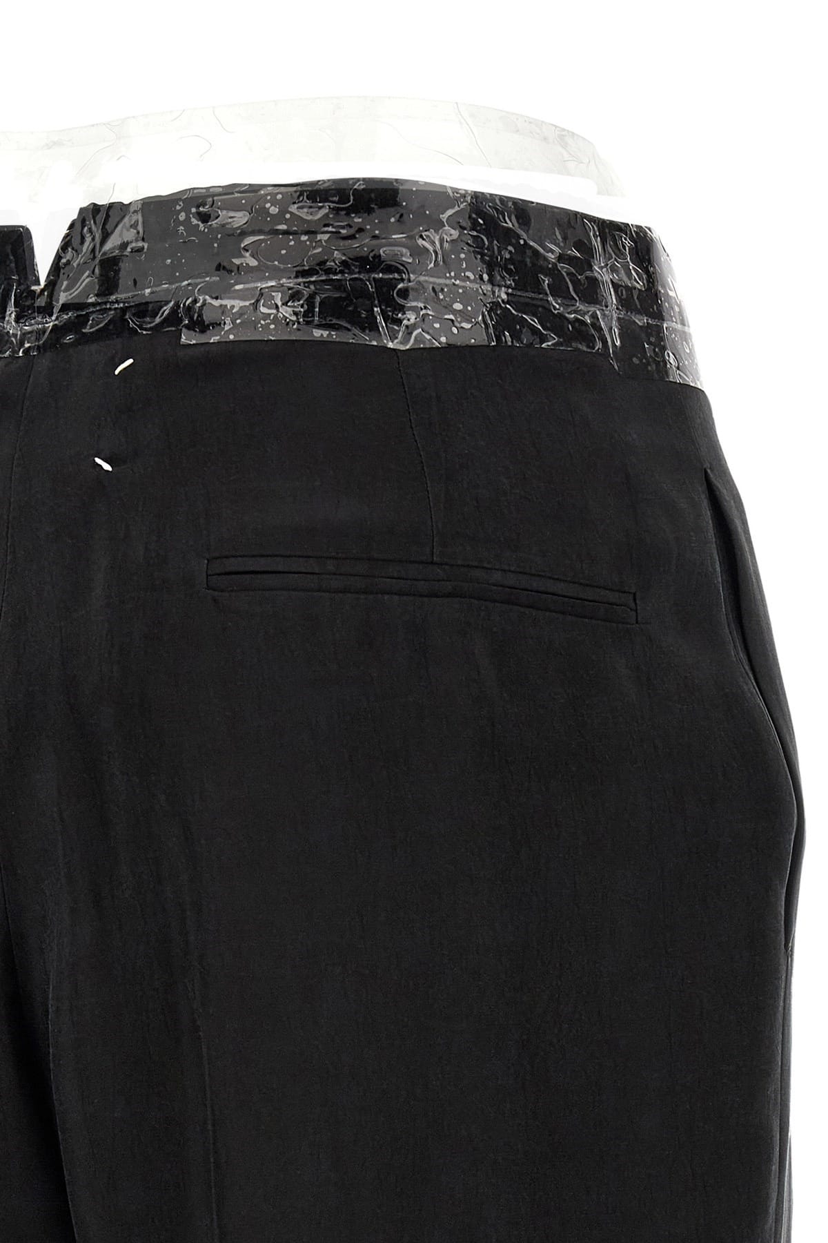 Maison Margiela Maison Margiela Taped Fluid Cupro Pants