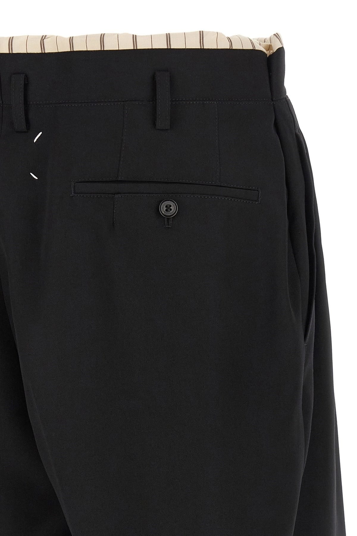 Maison Margiela Maison Margiela Wool Lining Insert Bermuda Shorts