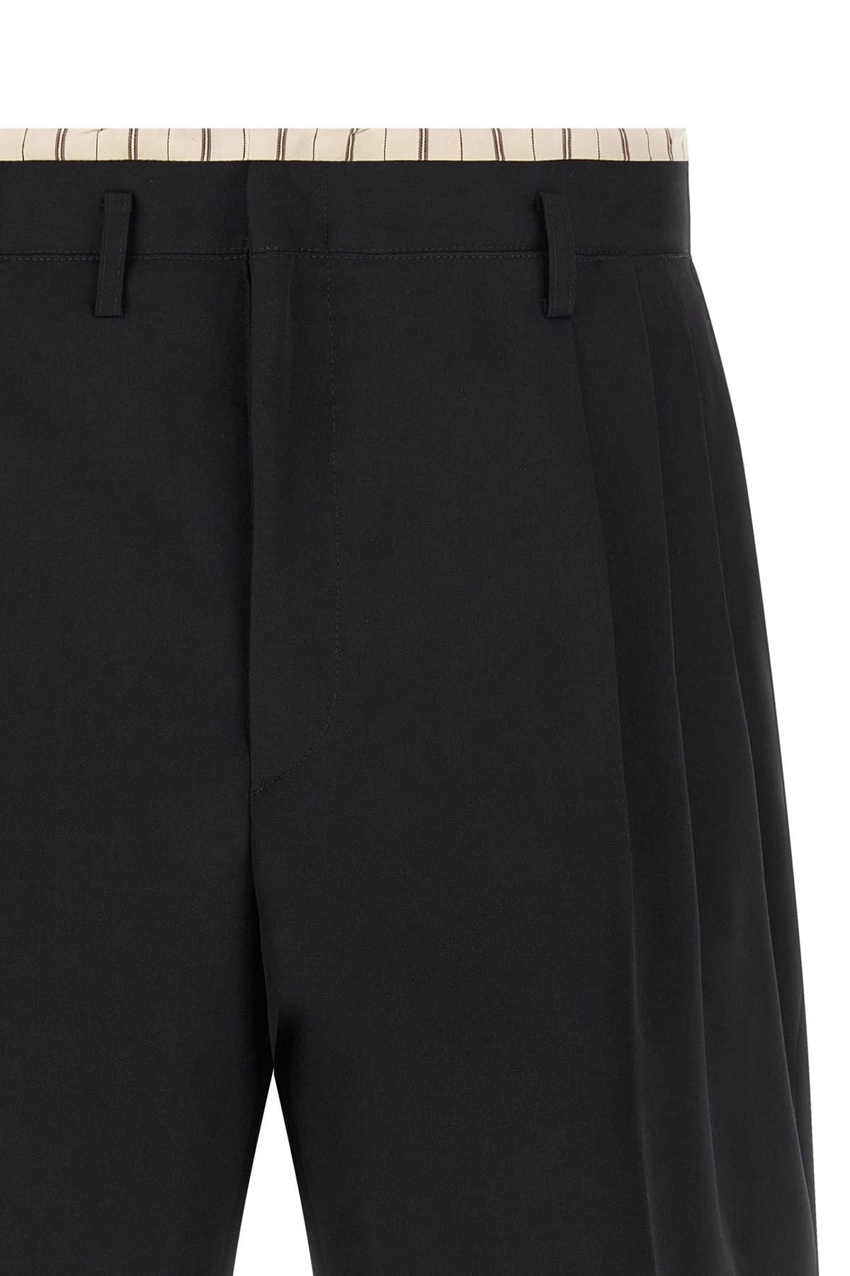 Maison Margiela Maison Margiela Wool Lining Insert Bermuda Shorts