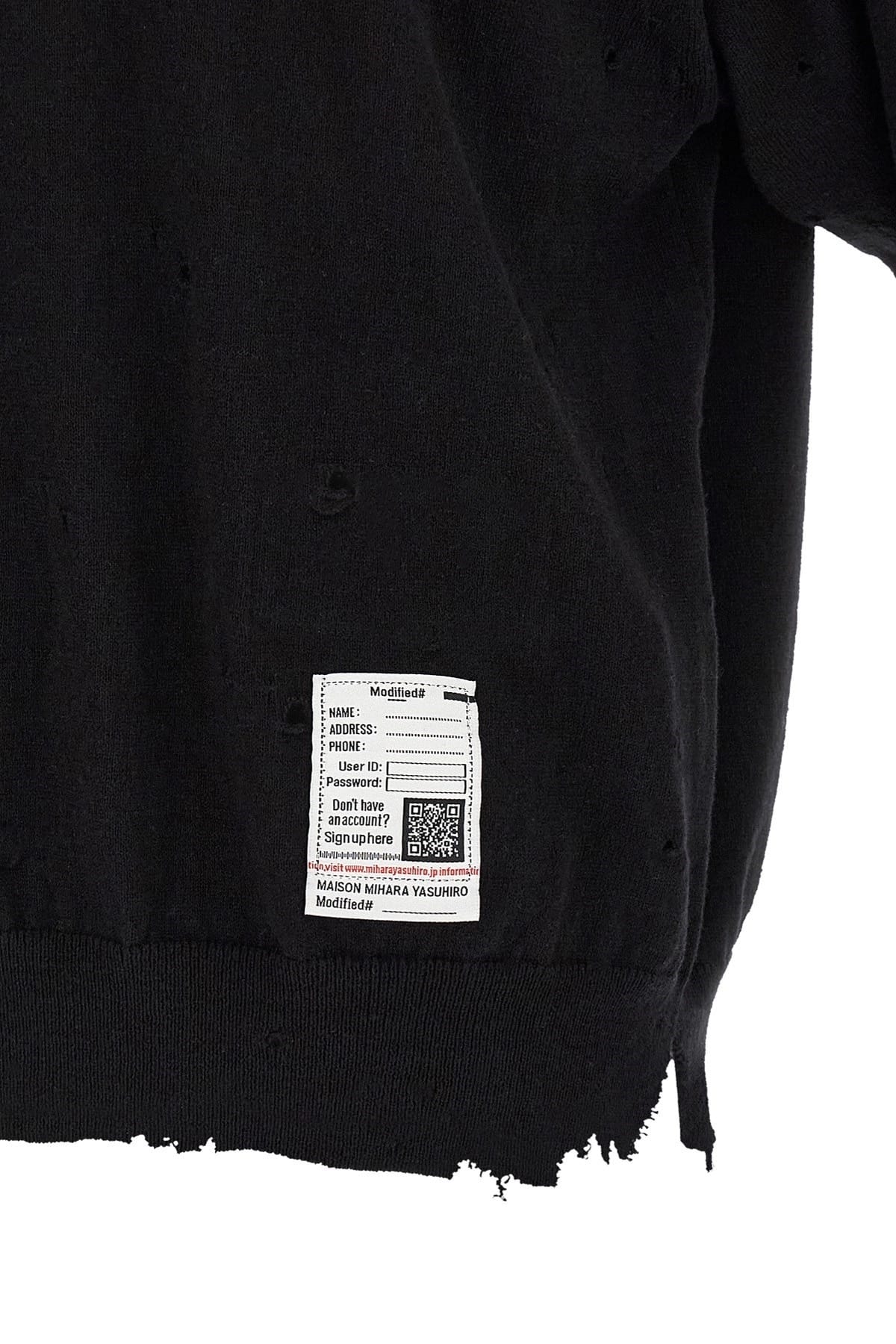 Maison Mihara Yasuhiro Maison Mihara Yasuhiro Embroidery Cotton Polo Shirt