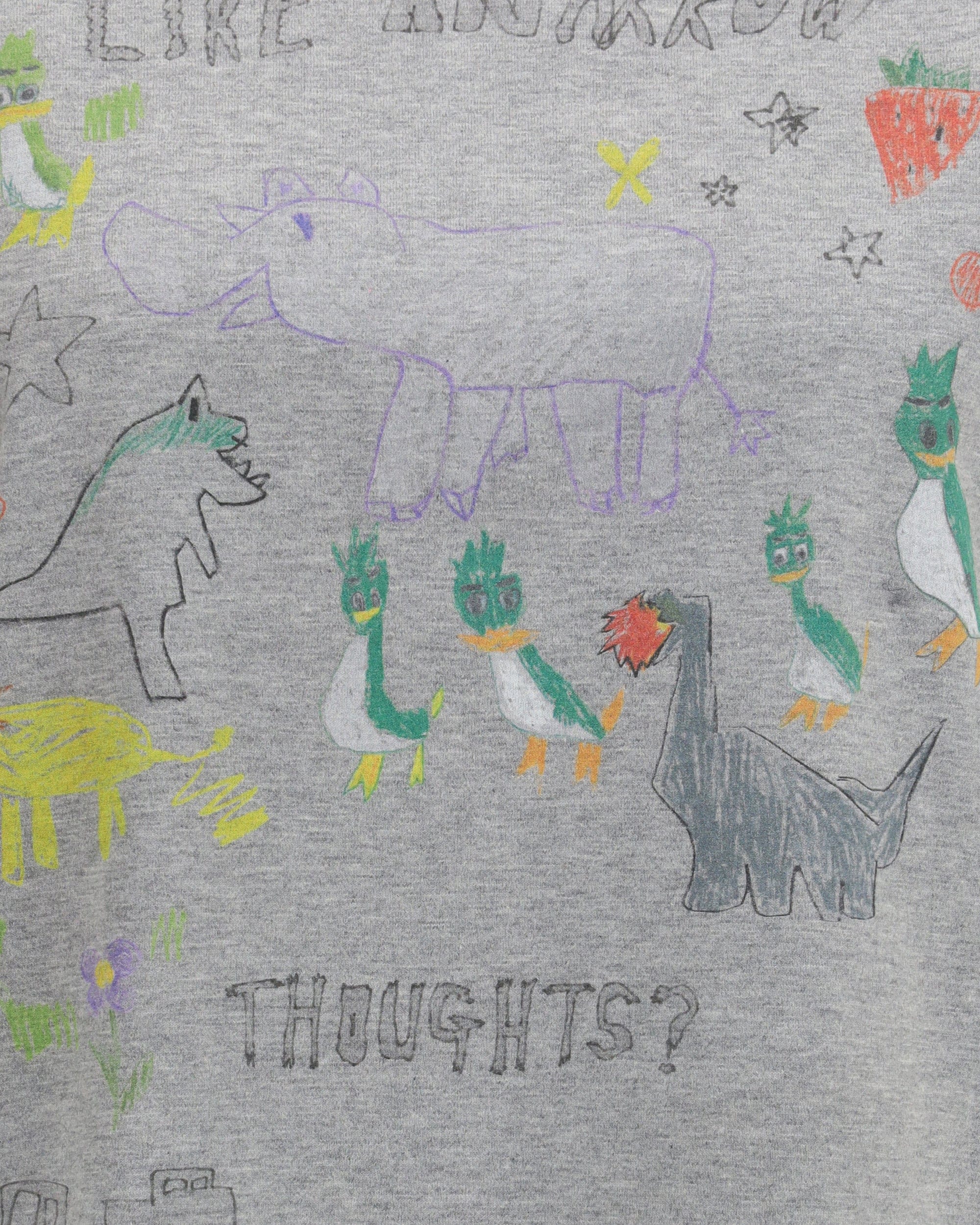 Maison Mihara Yasuhiro Kids Doodle Printed T-Shirt