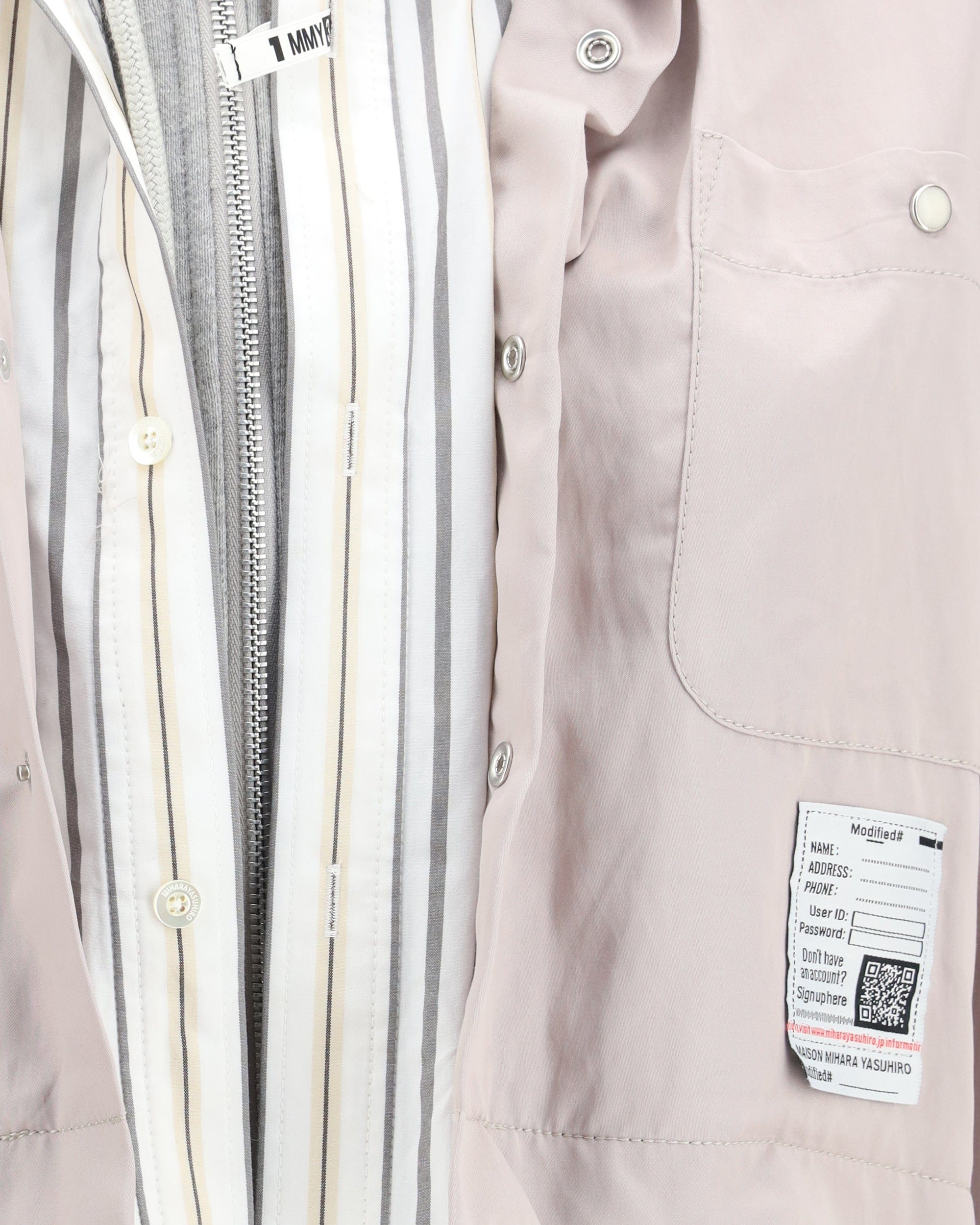 Maison Mihara Yasuhiro Layered Jacket