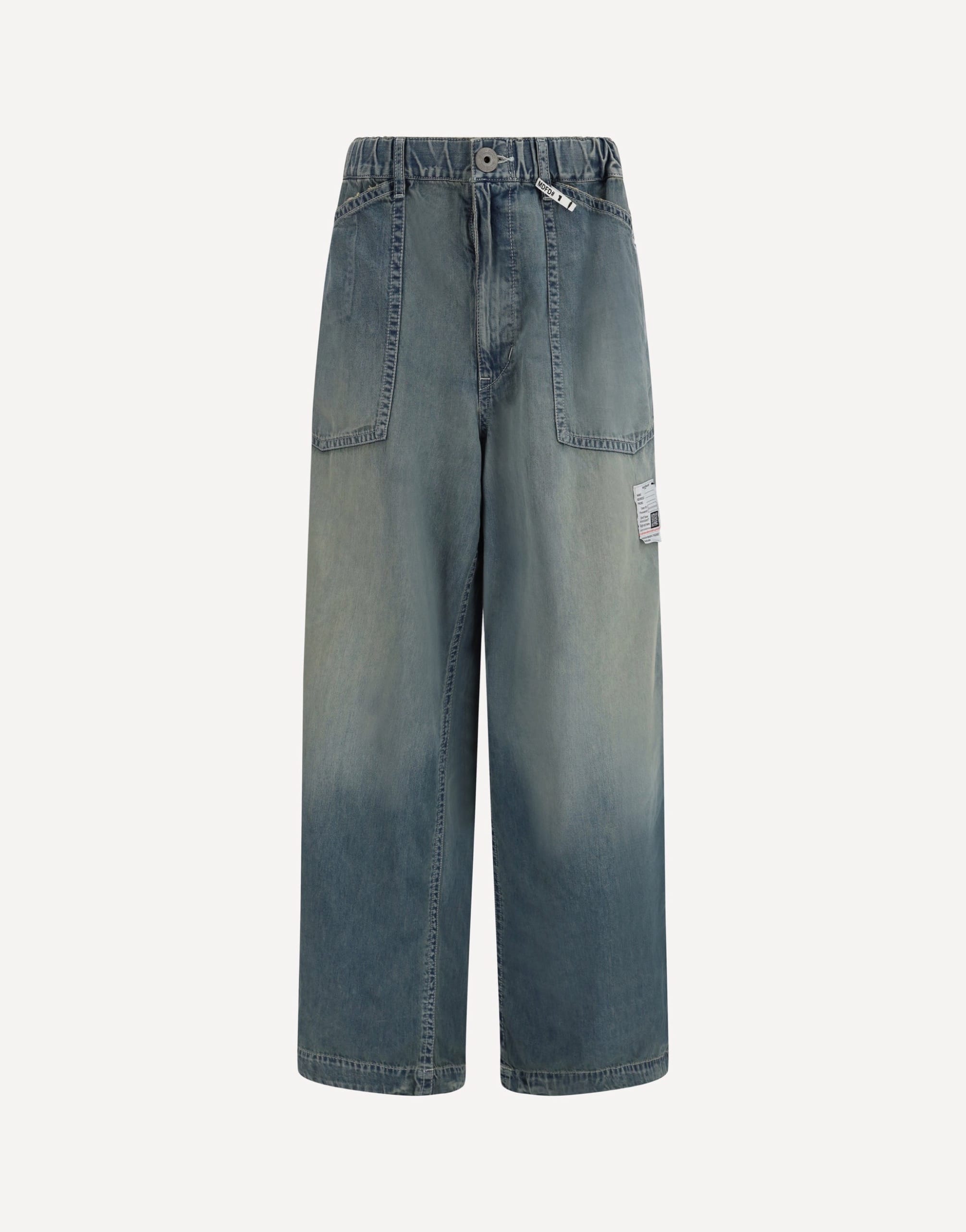 Maison Mihara Yasuhiro Light Denim Wide Jeans